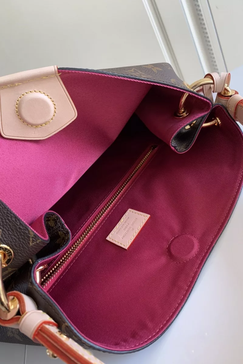 Resilient 9725 Louis Vuitton AAA Quality Handbags In Rose Red For Women