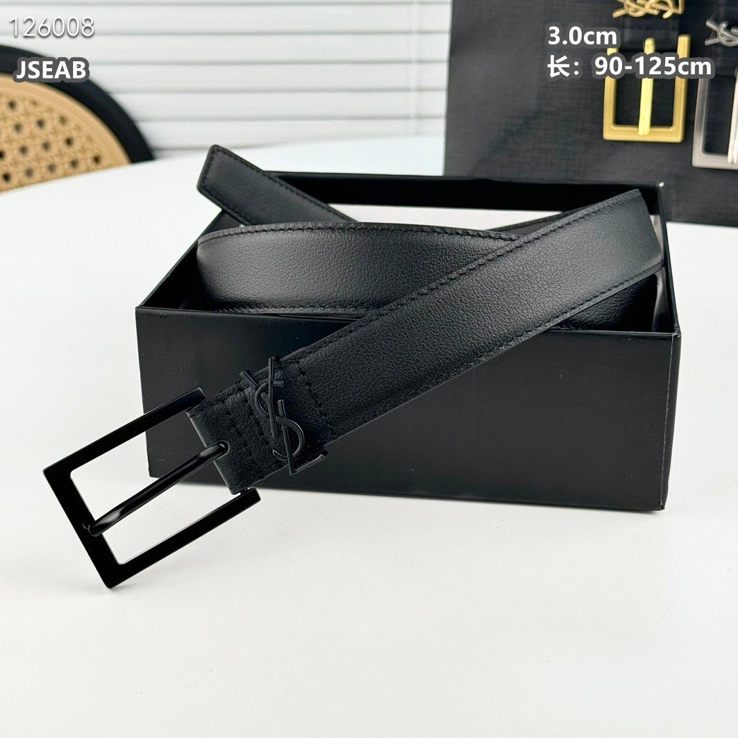 Resilient 9923 Yves Saint Laurent AAA Quality Belts For Unisex