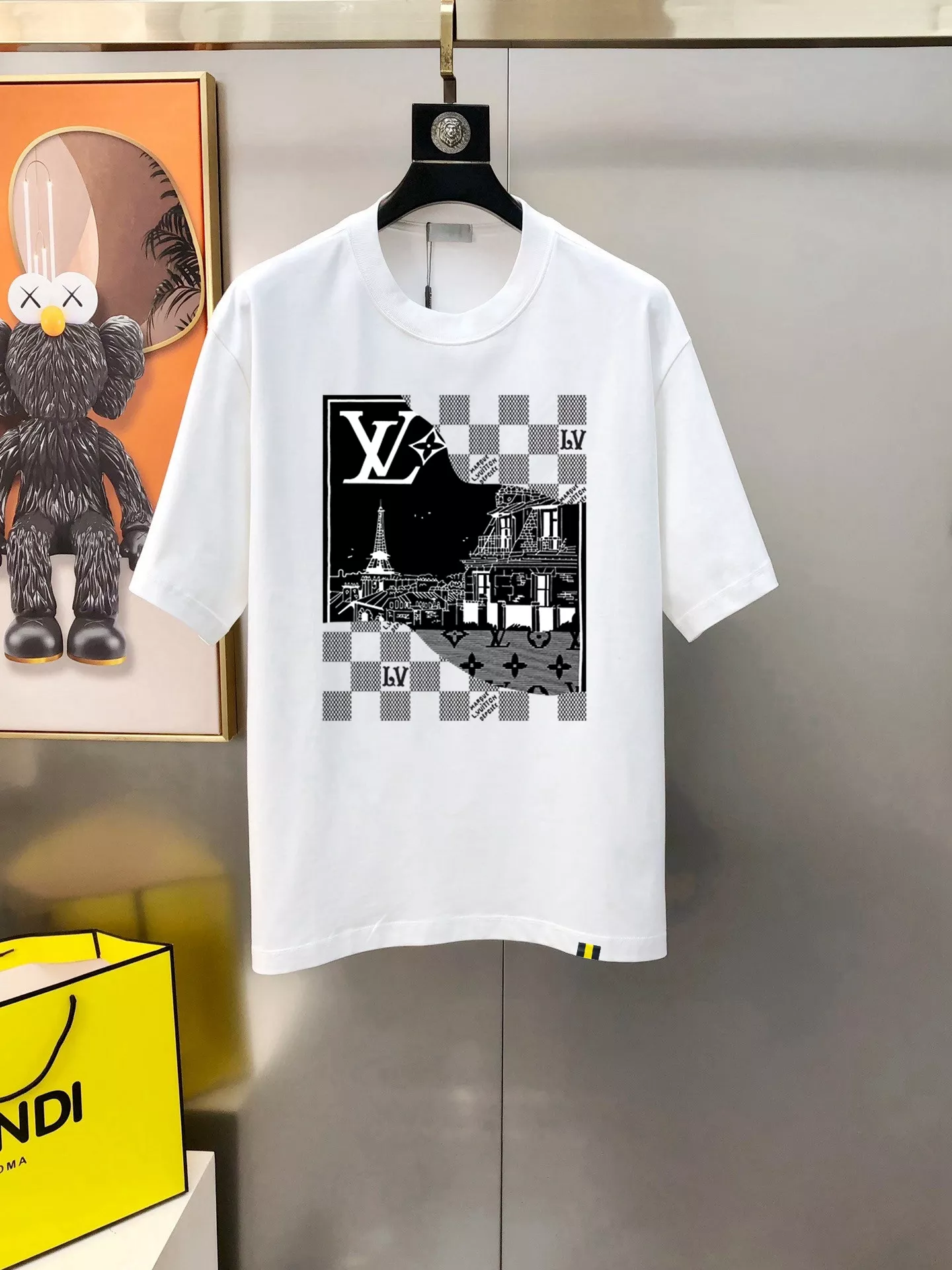 Resilient 9960 Louis Vuitton LV T-Shirts Short Sleeved For Men