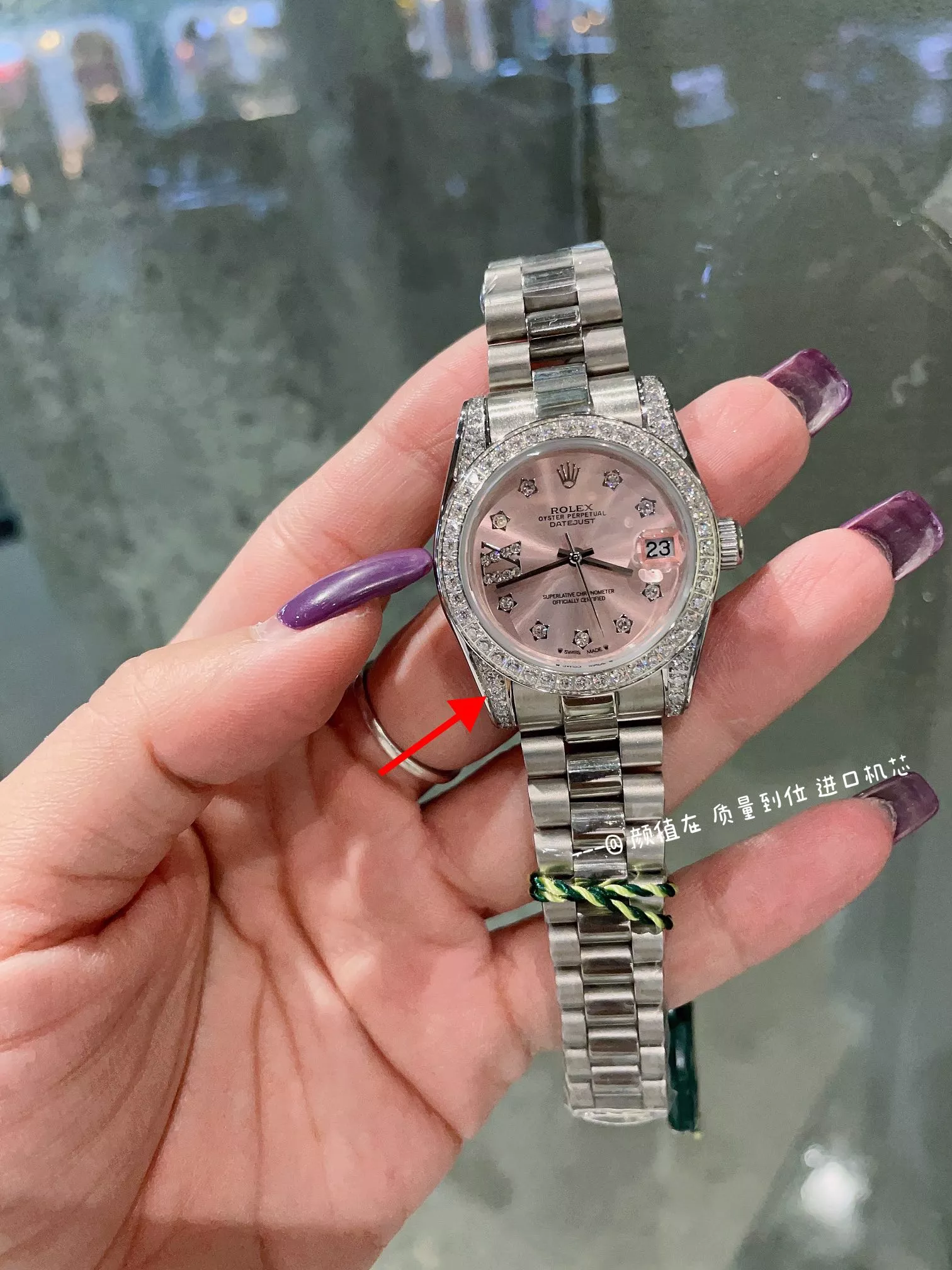 Rolex AAA Quality Watches For Women Comfortable 7584