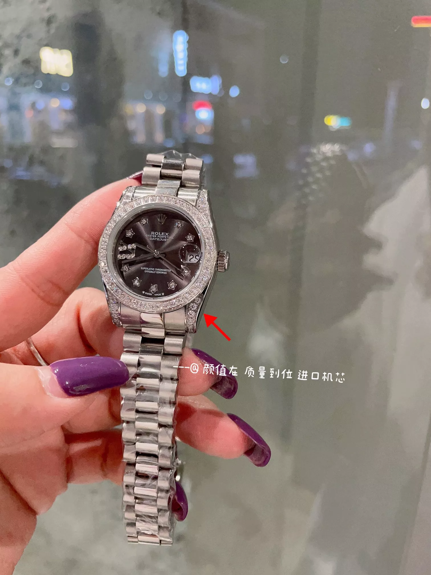 Rolex AAA Quality Watches For Women Unique 7835