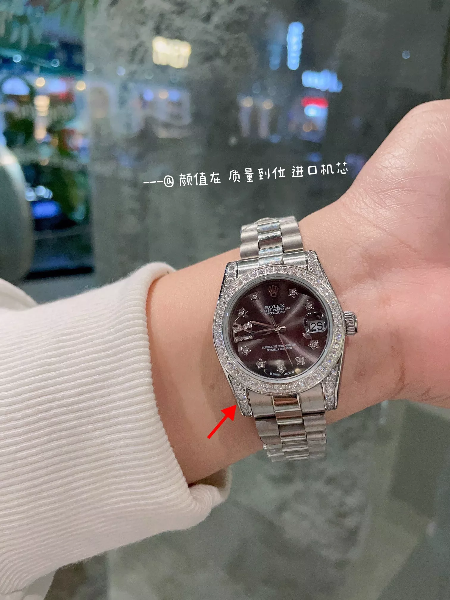 Rolex AAA Quality Watches For Women Unique 7835
