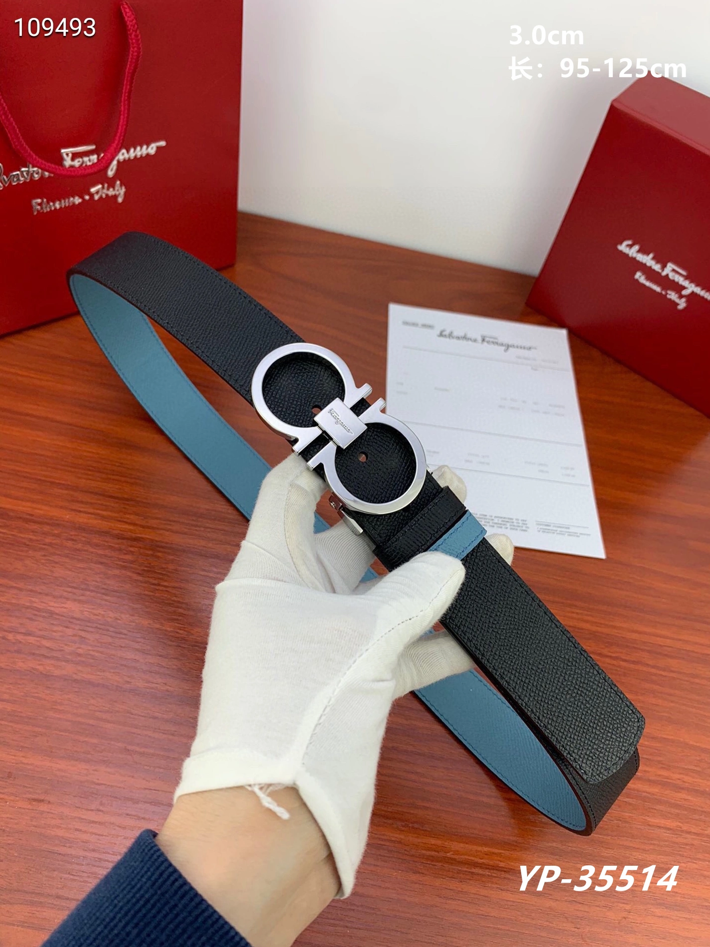 Salvatore Ferragamo AAA  Belts EyeCatching 4395