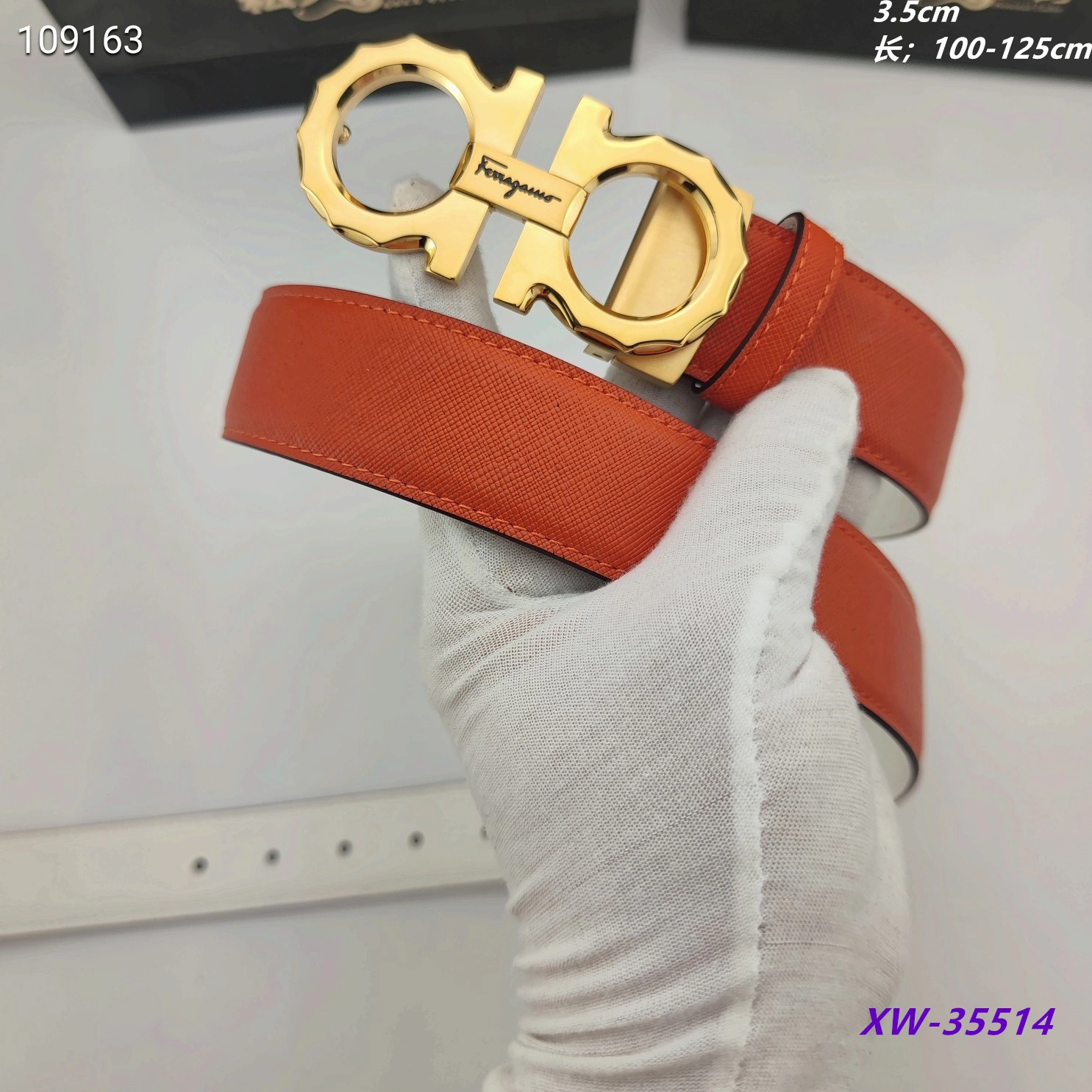 Salvatore Ferragamo AAA  Belts Fashionable 6298