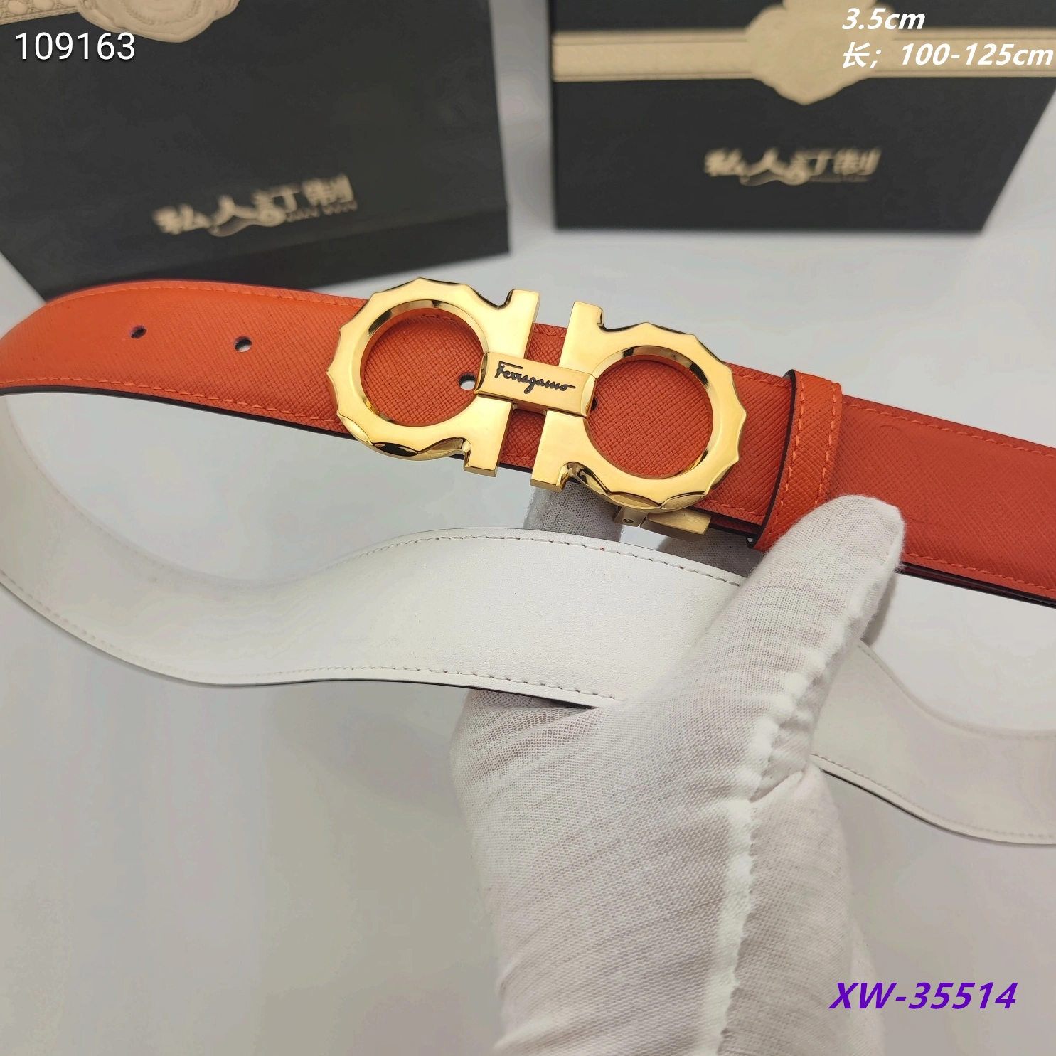 Salvatore Ferragamo AAA  Belts Fashionable 6298