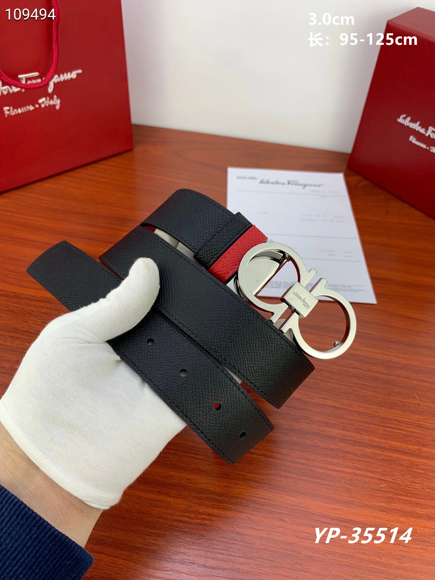 Salvatore Ferragamo AAA  Belts Sophisticated 5363