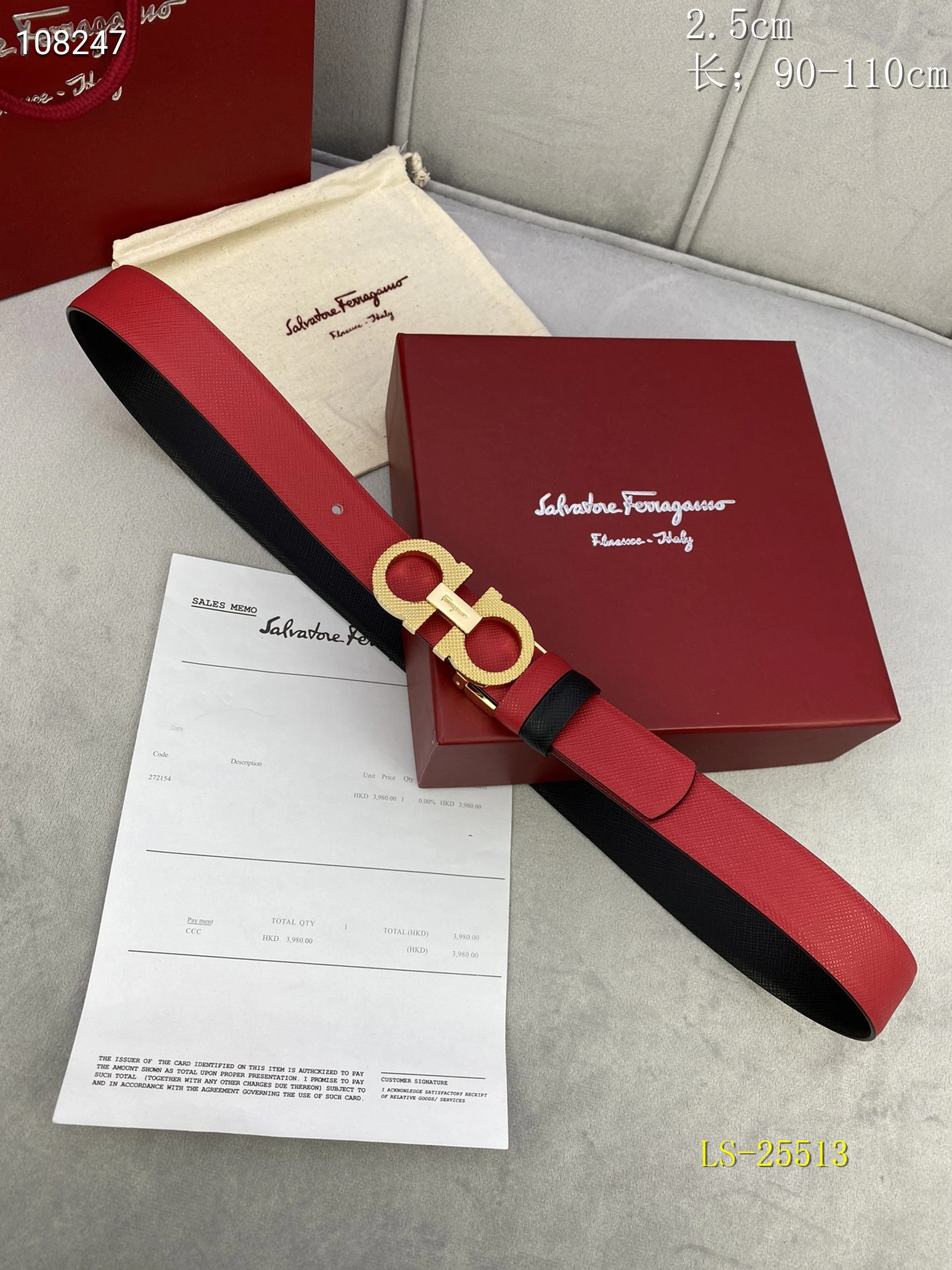 Salvatore Ferragamo AAA  Belts Timeless 386