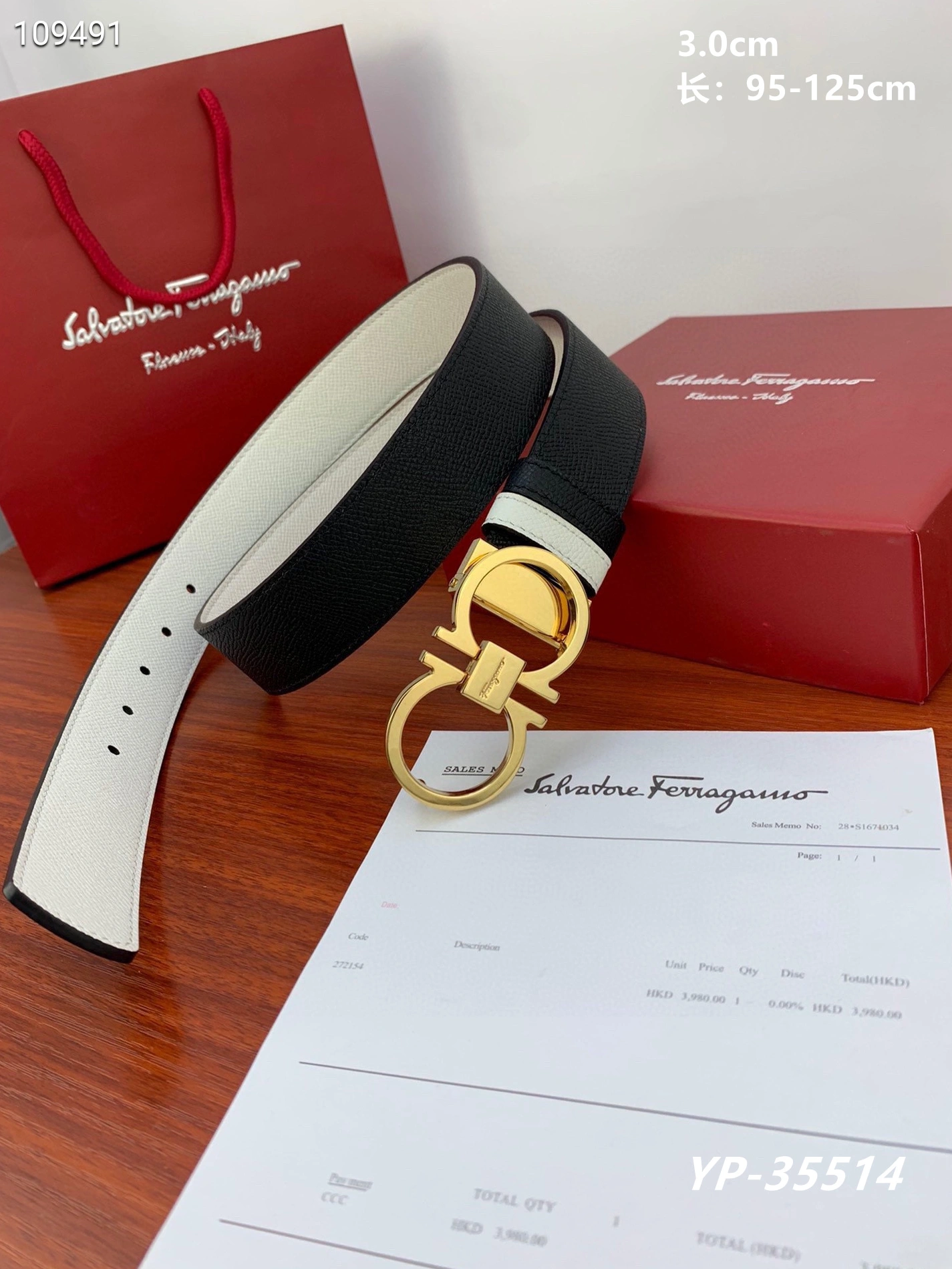 Salvatore Ferragamo AAA  Belts Versatile 8232