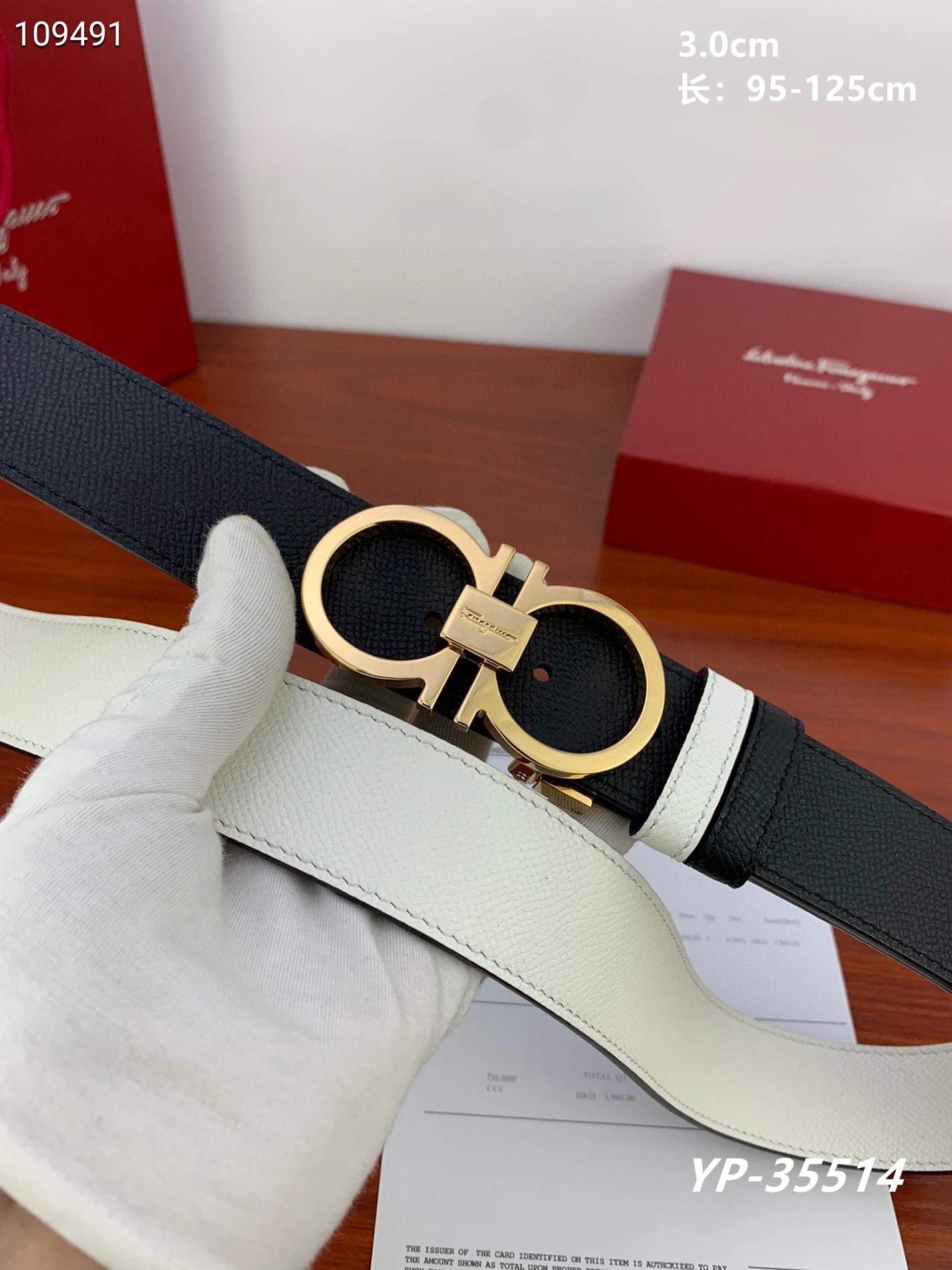 Salvatore Ferragamo AAA  Belts Versatile 8232