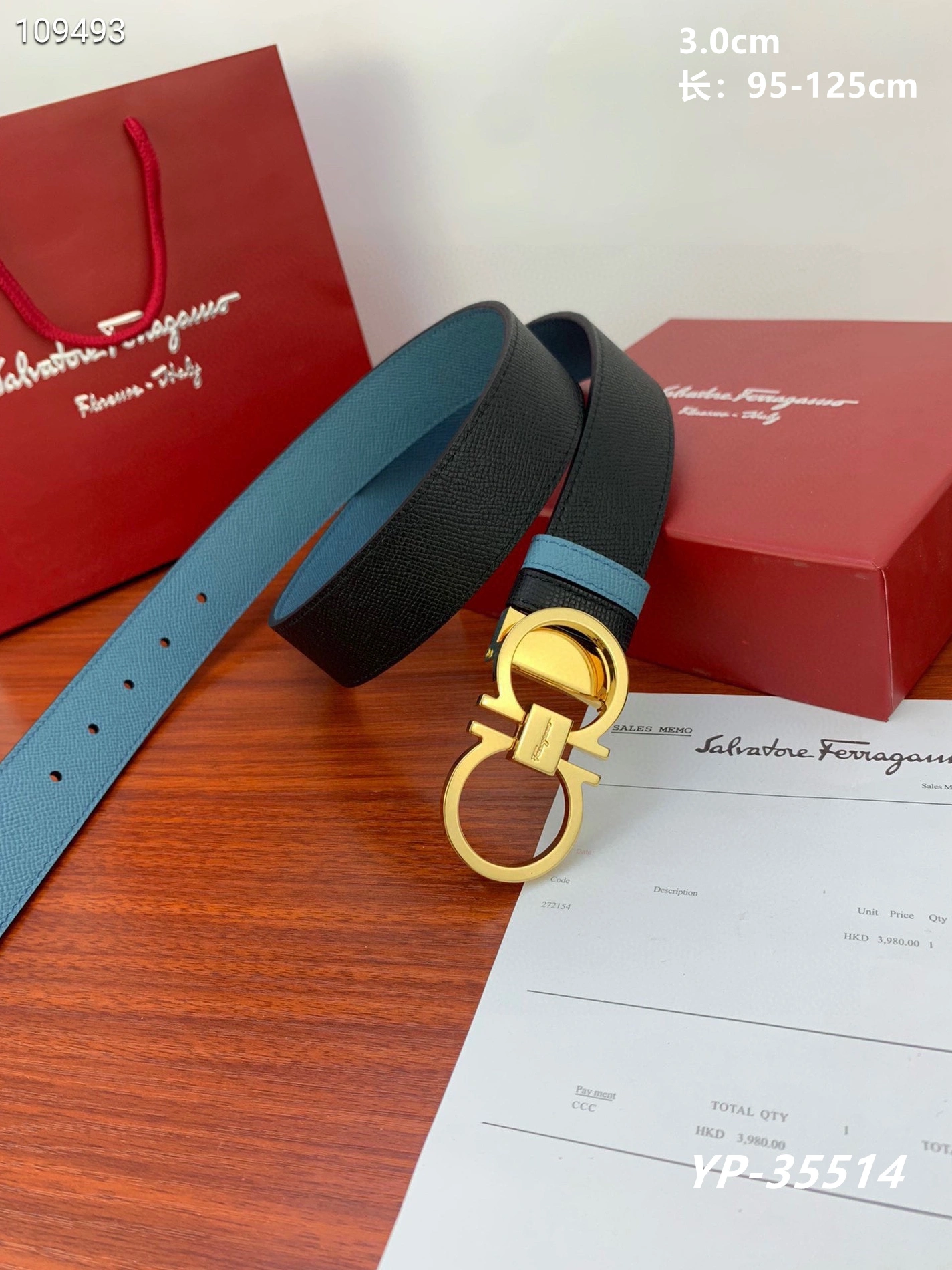 Salvatore Ferragamo AAA  Belts Vibrant 178