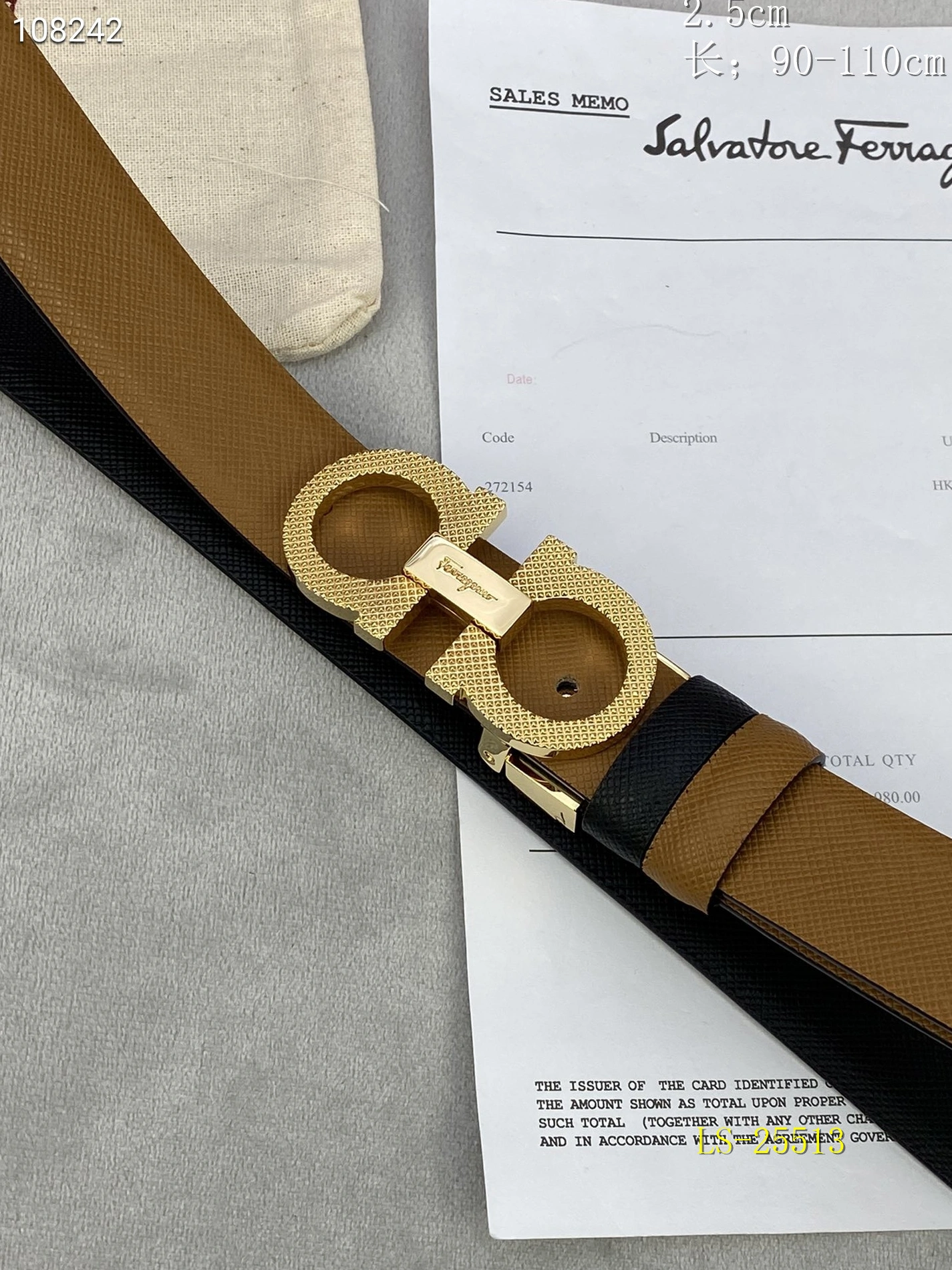 Salvatore Ferragamo AAA  Belts Vibrant 6087