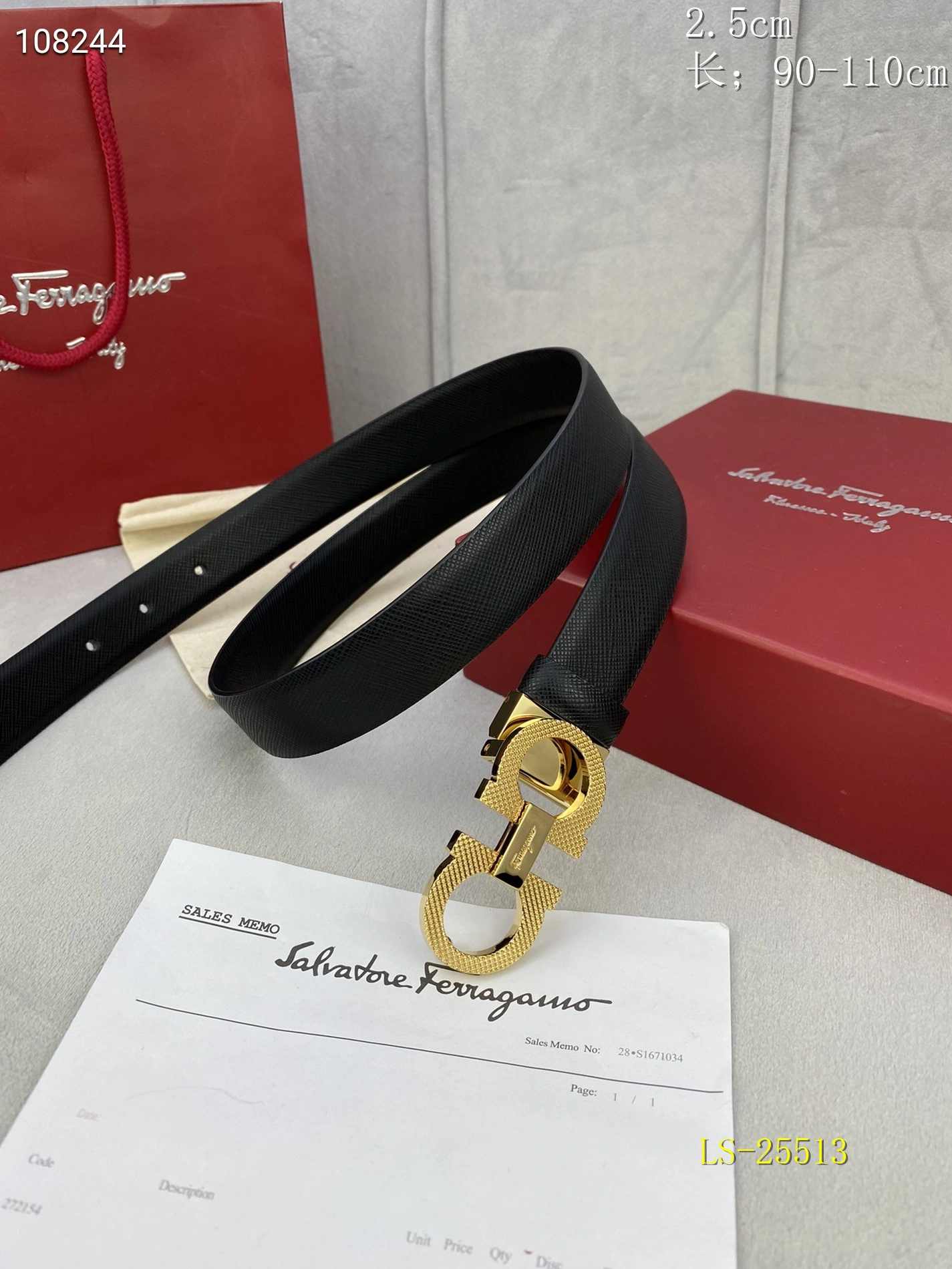 Salvatore Ferragamo AAA  Belts WellDesigned 4716