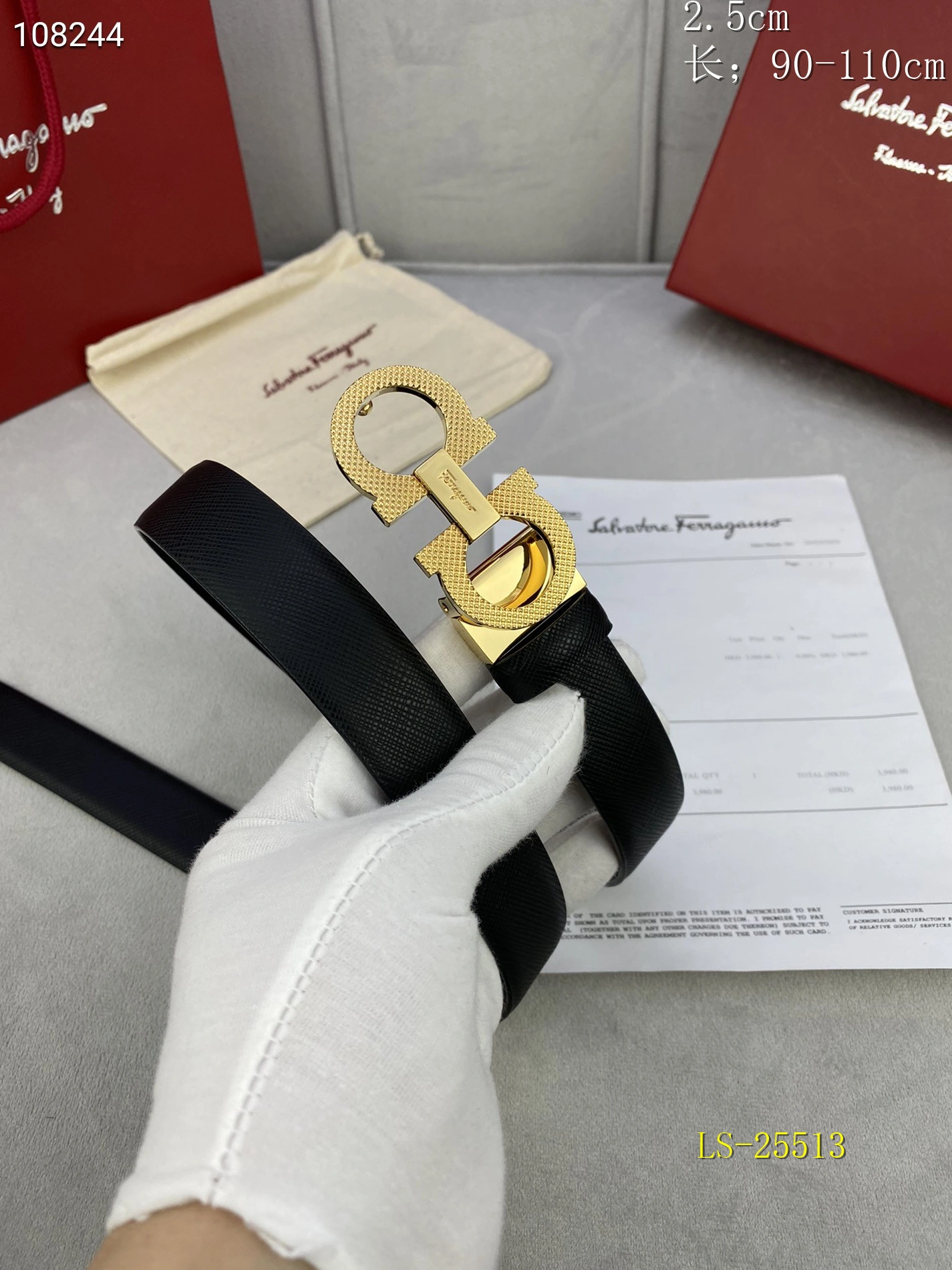 Salvatore Ferragamo AAA  Belts WellDesigned 4716