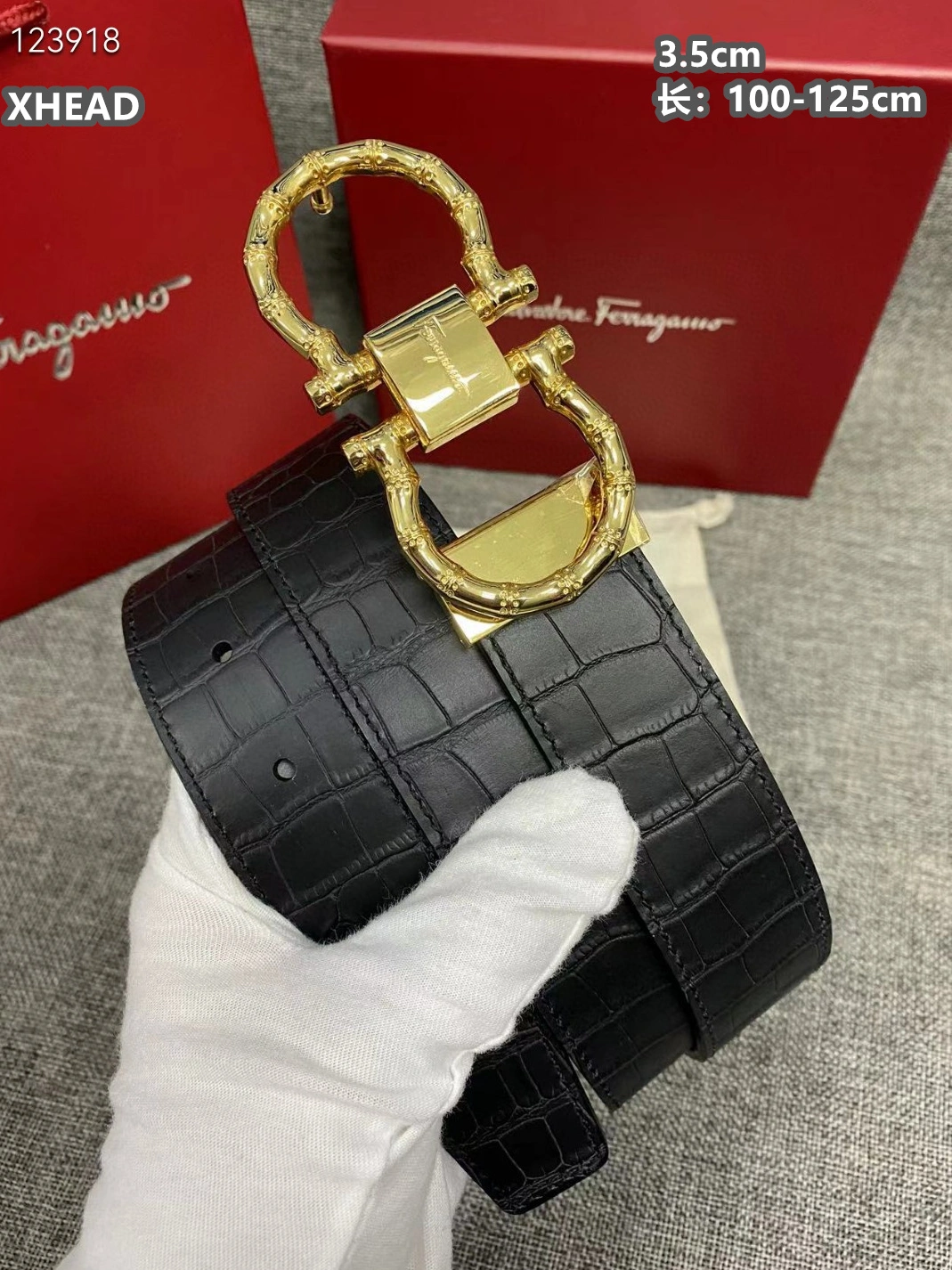 Salvatore Ferragamo AAA Quality Belts For Men BestValue 348