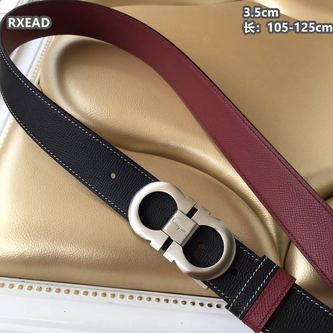 Salvatore Ferragamo AAA Quality Belts For Men Bold 2826
