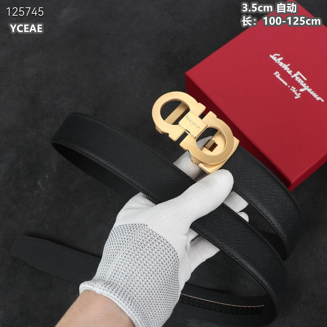 Salvatore Ferragamo AAA Quality Belts For Men Breathable 185