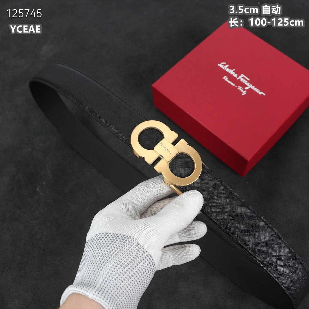 Salvatore Ferragamo AAA Quality Belts For Men Breathable 185