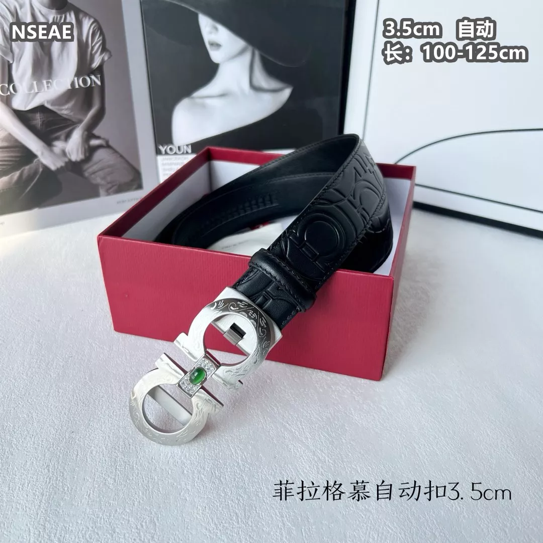 Salvatore Ferragamo AAA Quality Belts For Men Breathable 2504