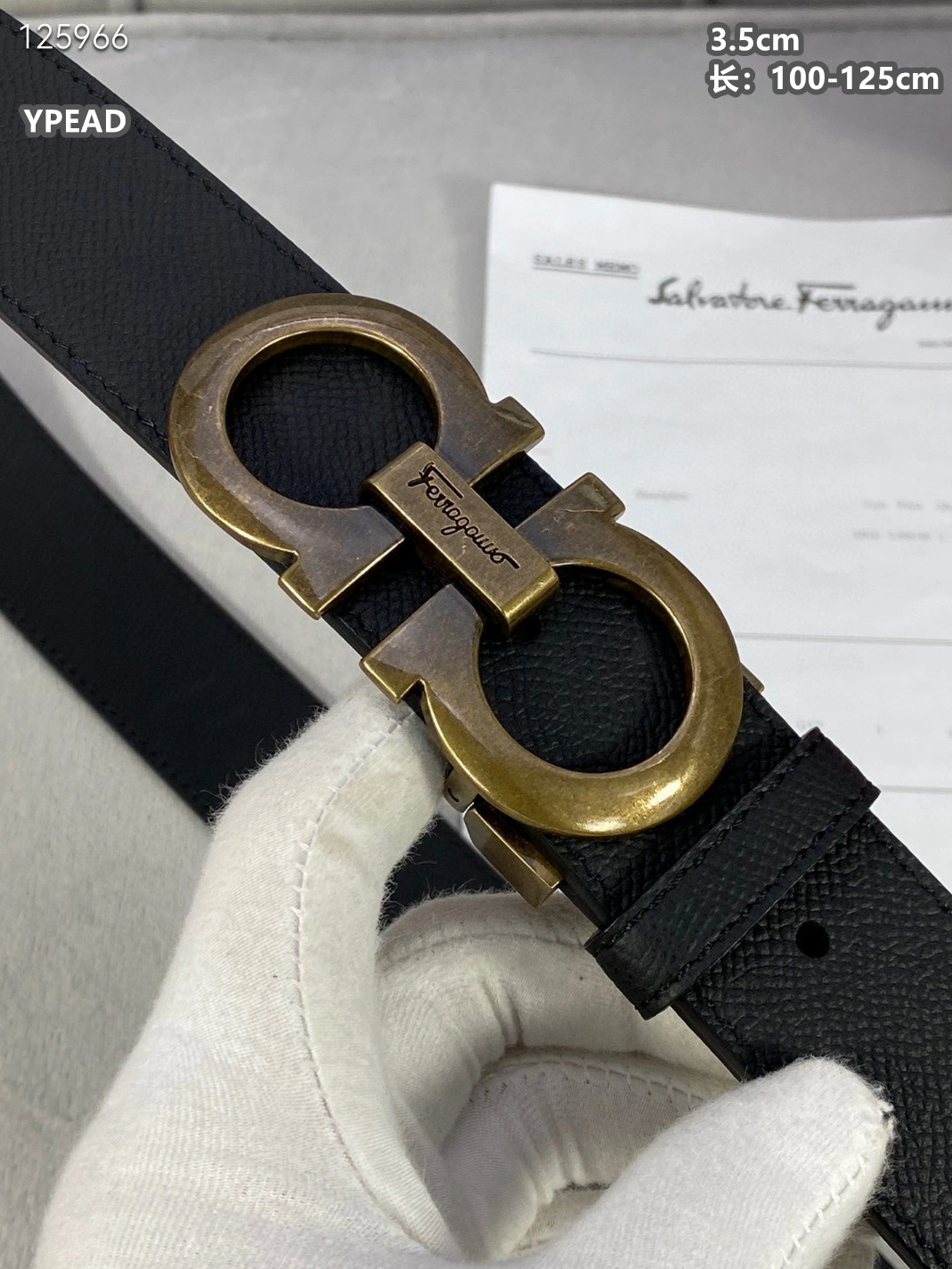 Salvatore Ferragamo AAA Quality Belts For Men Bright 2082