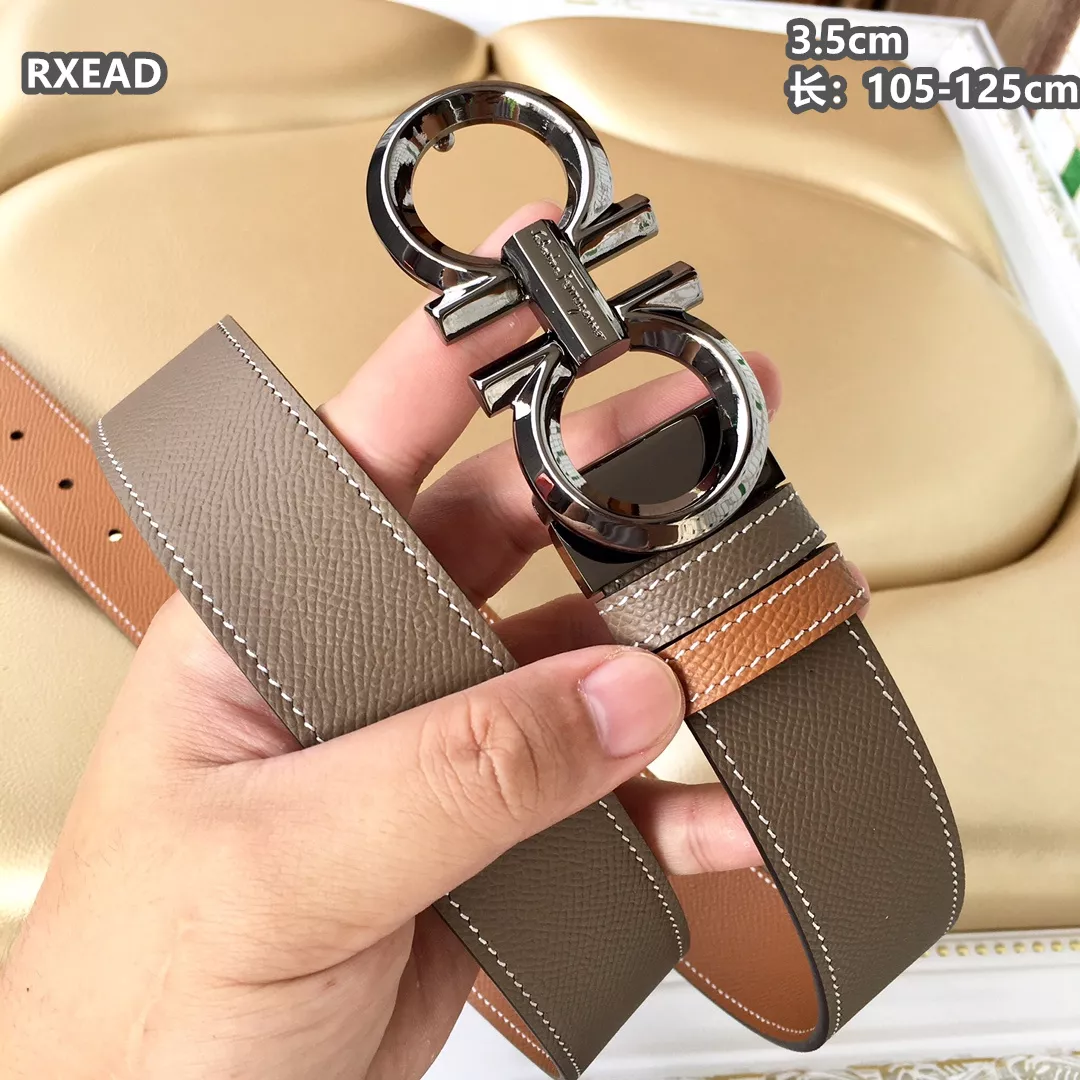 Salvatore Ferragamo AAA Quality Belts For Men Compact 1632