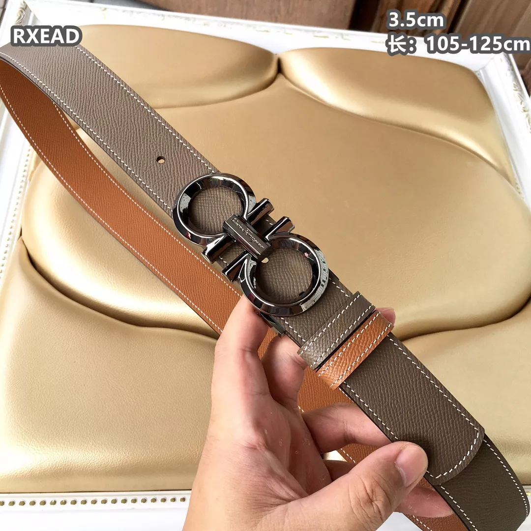 Salvatore Ferragamo AAA Quality Belts For Men Compact 1632