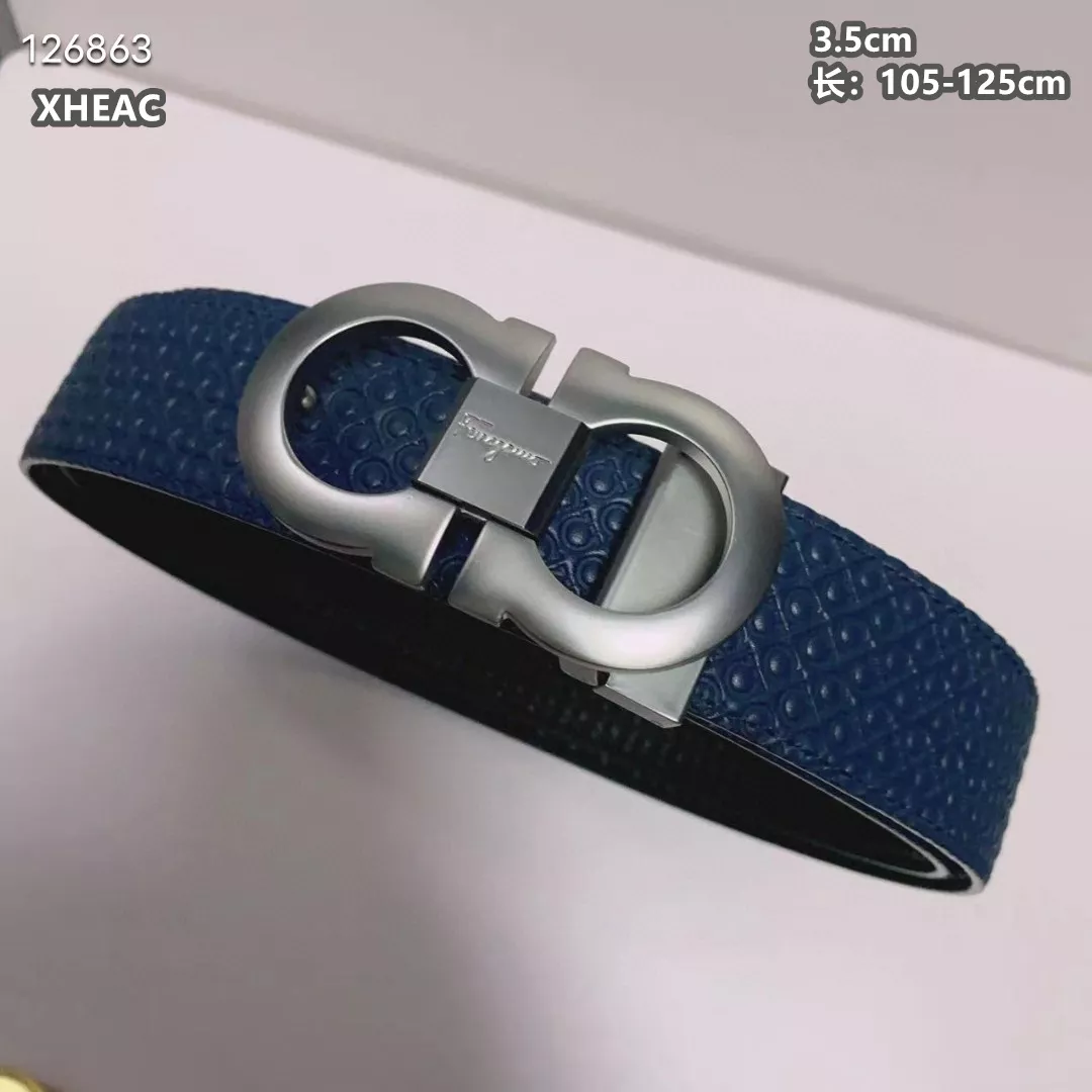 Salvatore Ferragamo AAA Quality Belts For Men Compact 8513