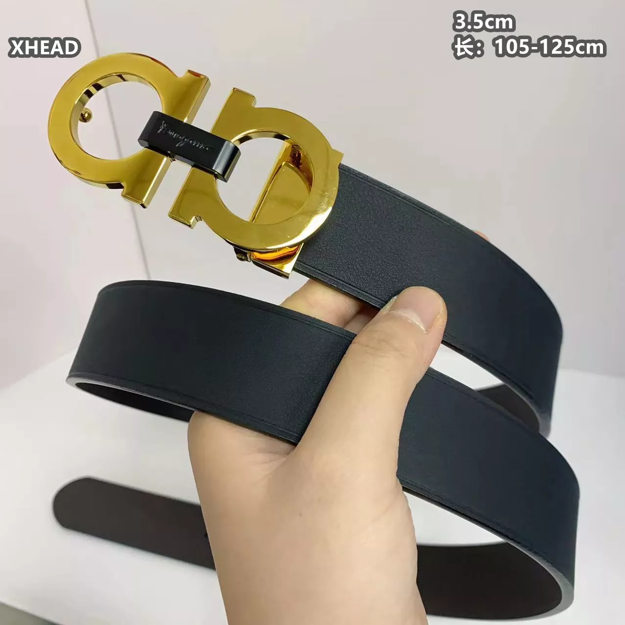 Salvatore Ferragamo AAA Quality Belts For Men Cozy 6236
