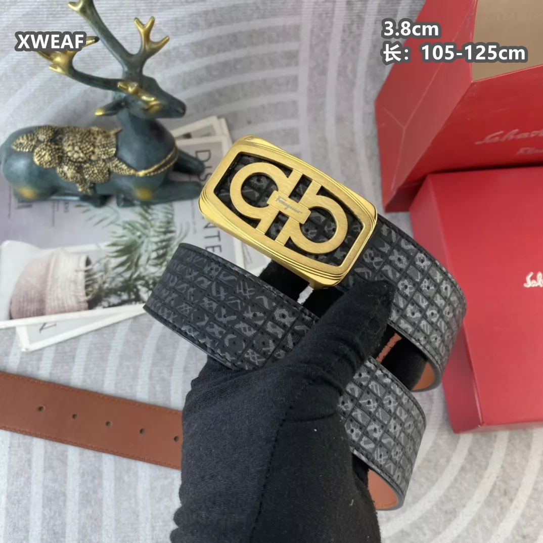 Salvatore Ferragamo AAA Quality Belts For Men Durable 9751