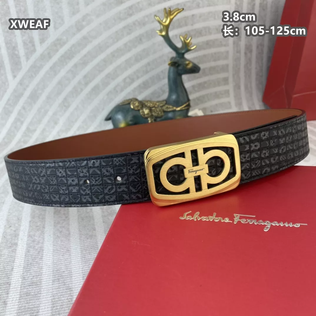 Salvatore Ferragamo AAA Quality Belts For Men Durable 9751