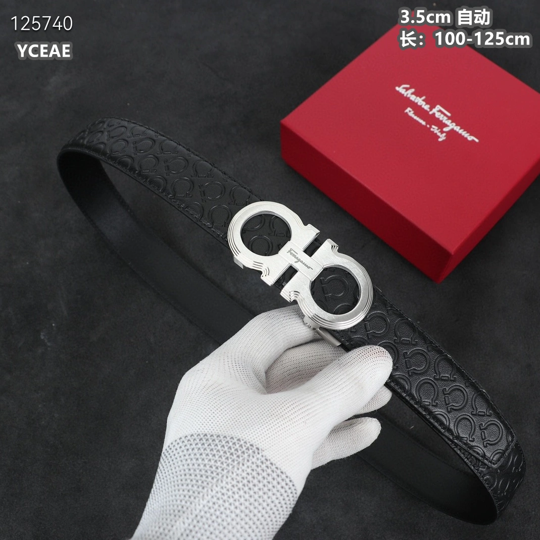 Salvatore Ferragamo AAA Quality Belts For Men EasyMatch 1030