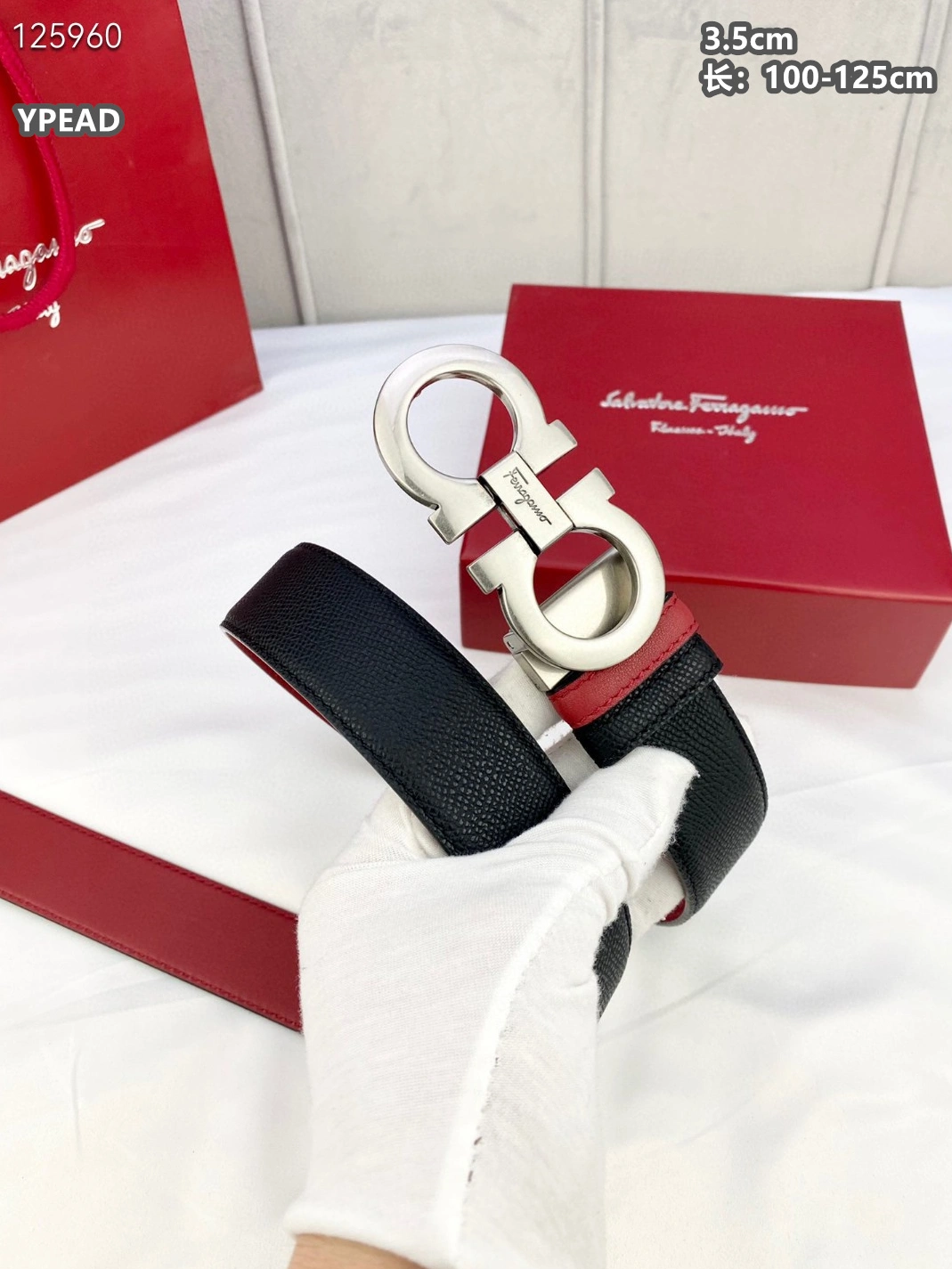 Salvatore Ferragamo AAA Quality Belts For Men EyeCatching 5688