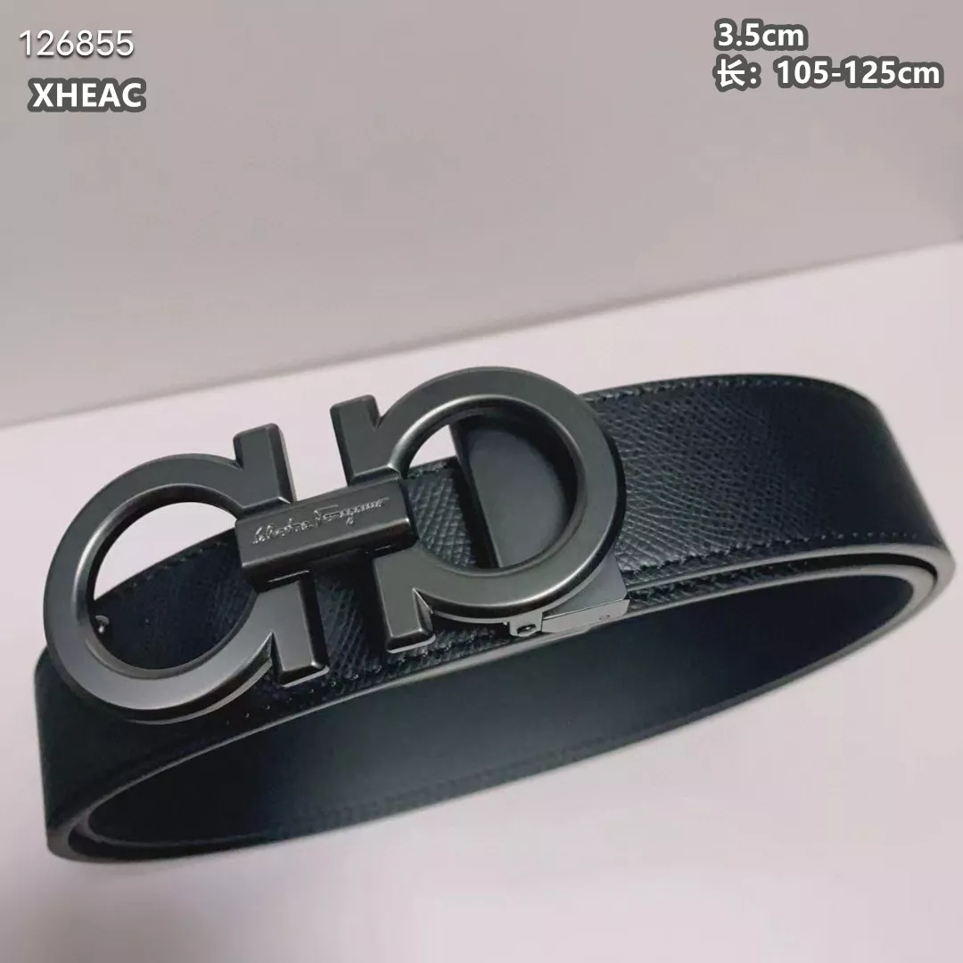 Salvatore Ferragamo AAA Quality Belts For Men Flexible 588