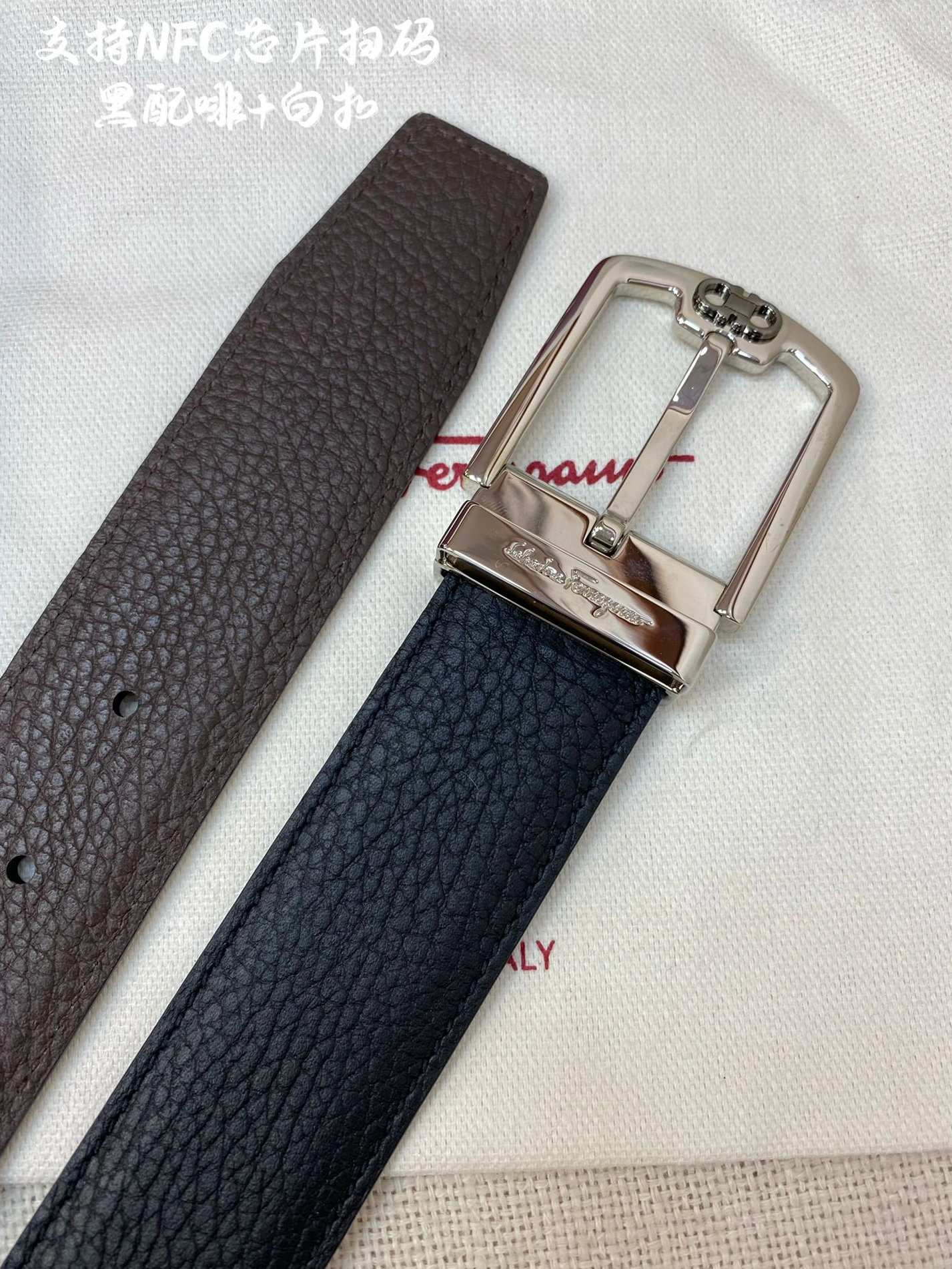 Salvatore Ferragamo AAA Quality Belts For Men Flexible 6185