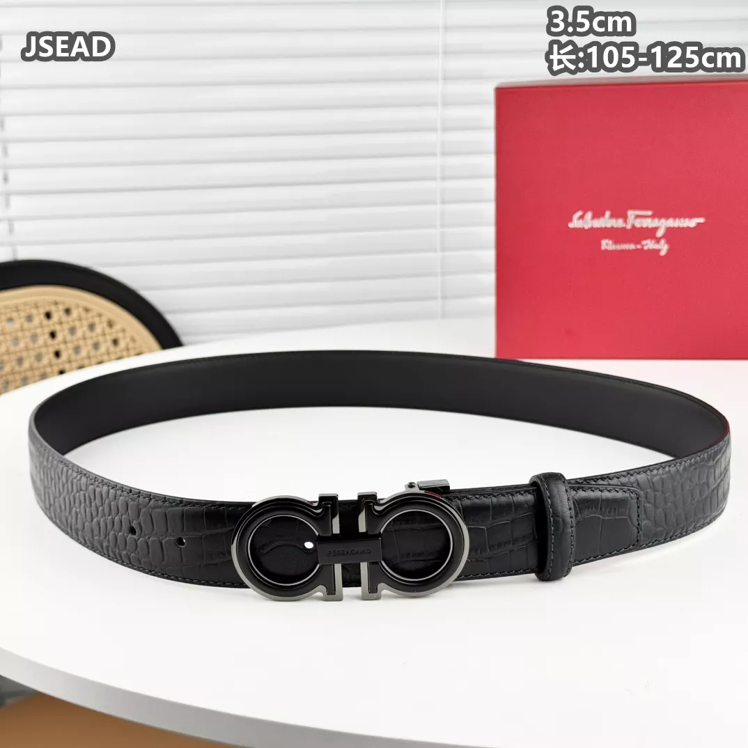 Salvatore Ferragamo AAA Quality Belts For Men Functional 9688