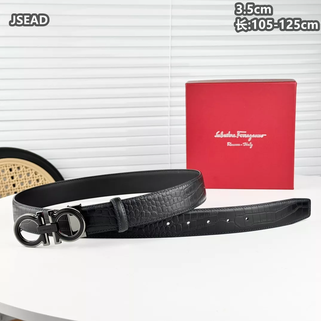 Salvatore Ferragamo AAA Quality Belts For Men Functional 9688