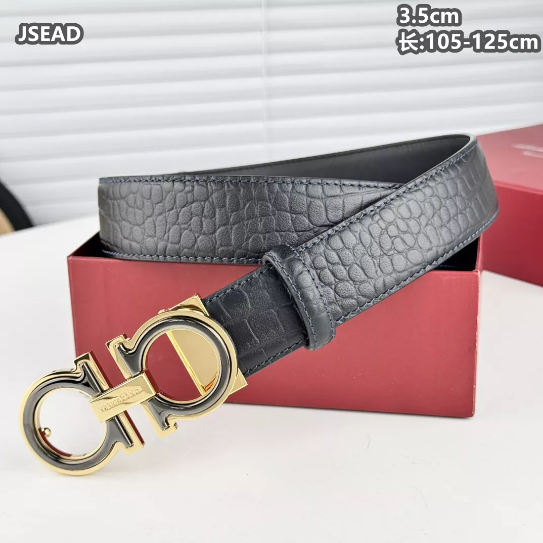 Salvatore Ferragamo AAA Quality Belts For Men GoodFit 8618