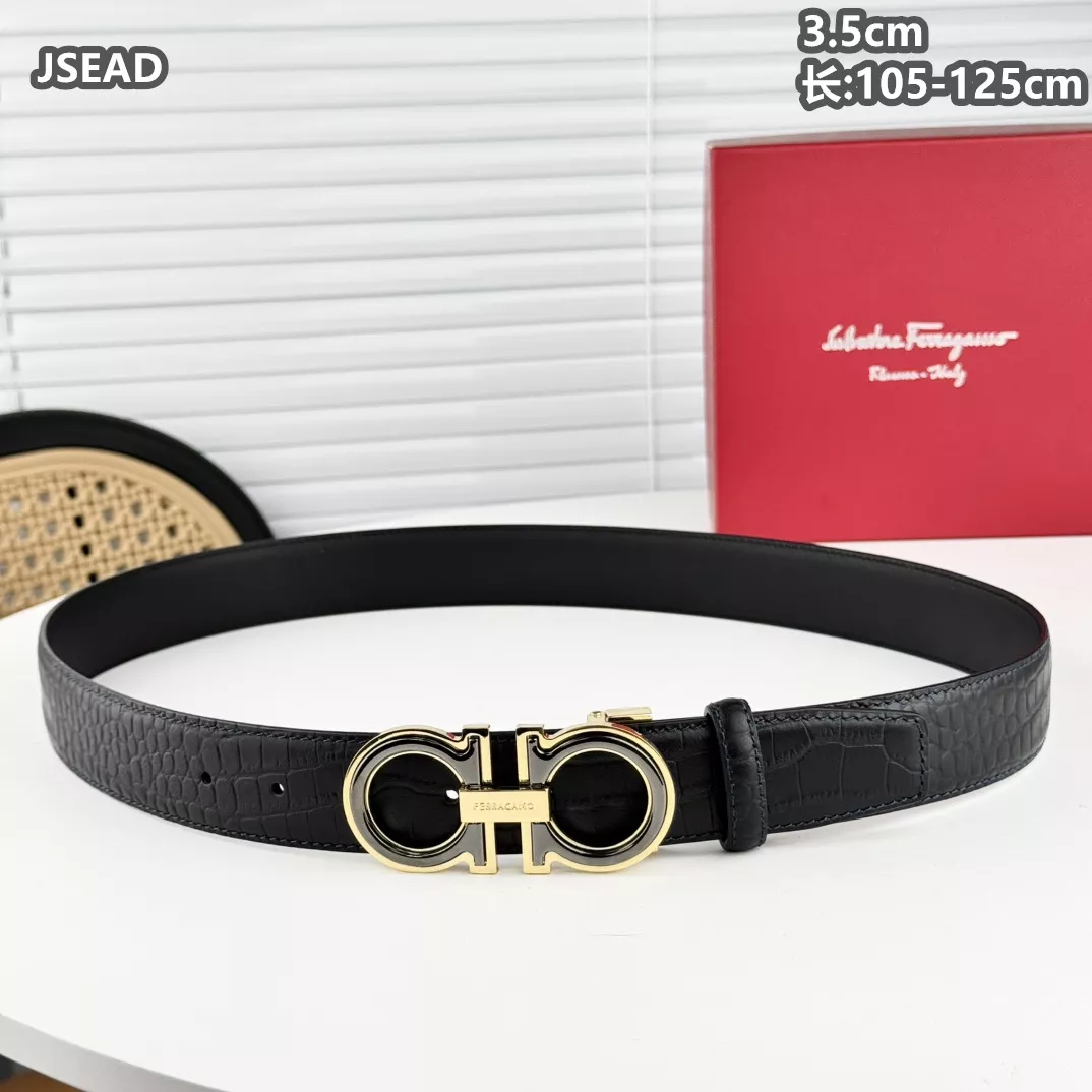 Salvatore Ferragamo AAA Quality Belts For Men GoodFit 8618
