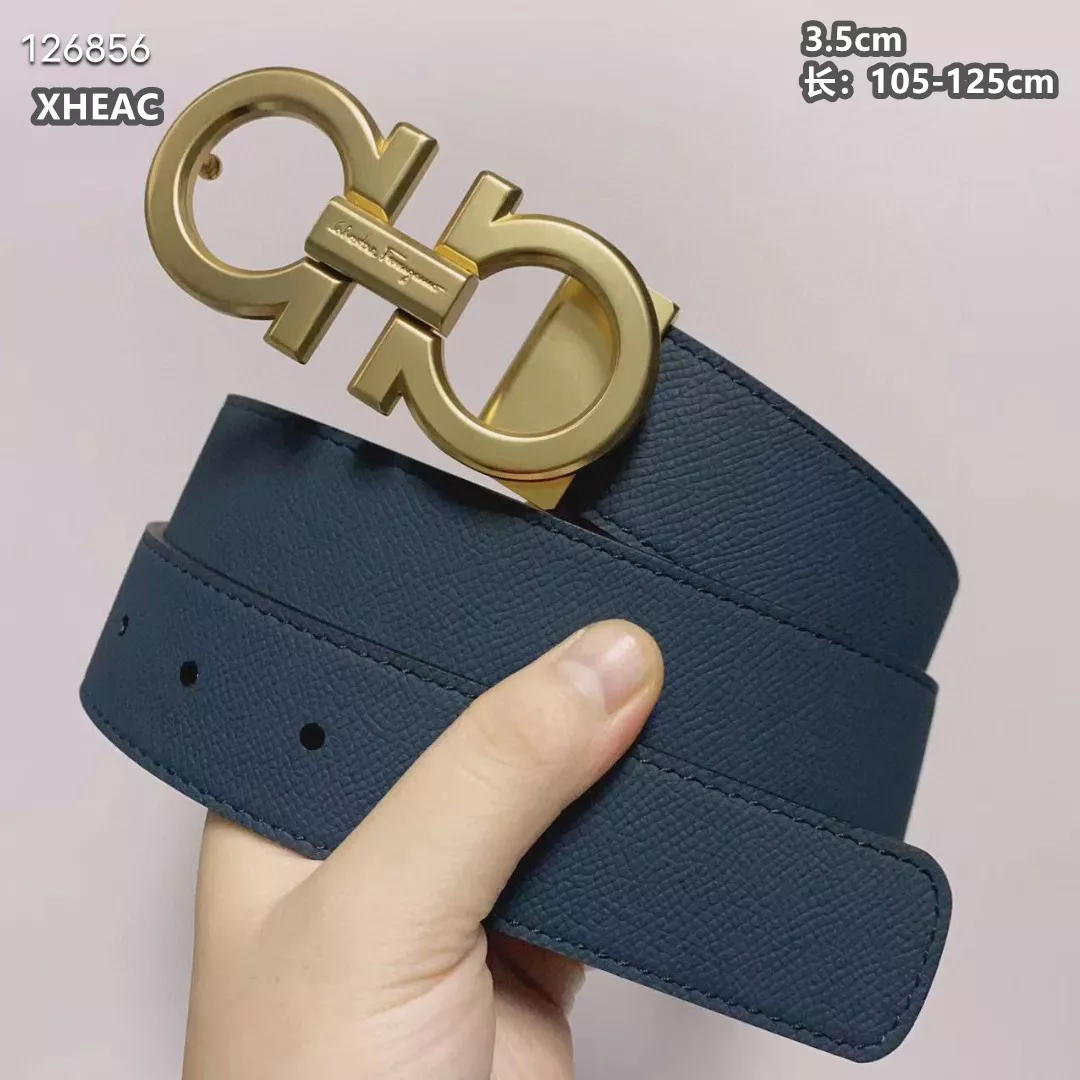 Salvatore Ferragamo AAA Quality Belts For Men Modern 1831