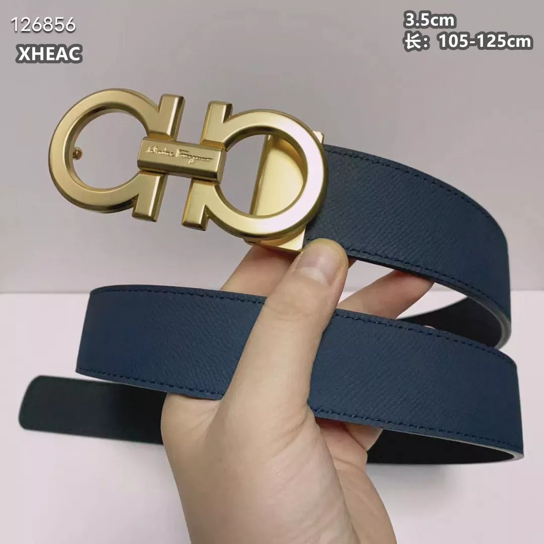 Salvatore Ferragamo AAA Quality Belts For Men Modern 1831
