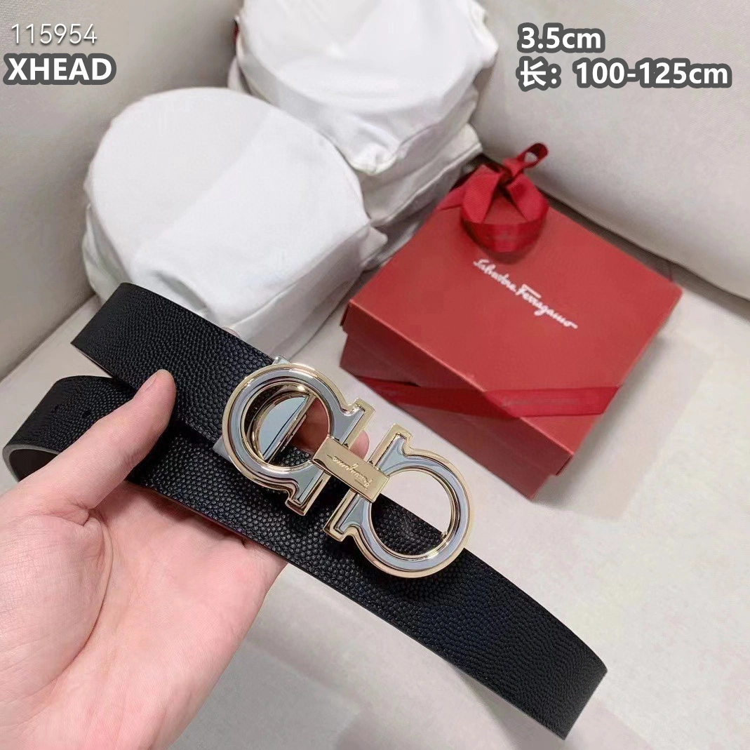 Salvatore Ferragamo AAA Quality Belts For Men Resilient 7743