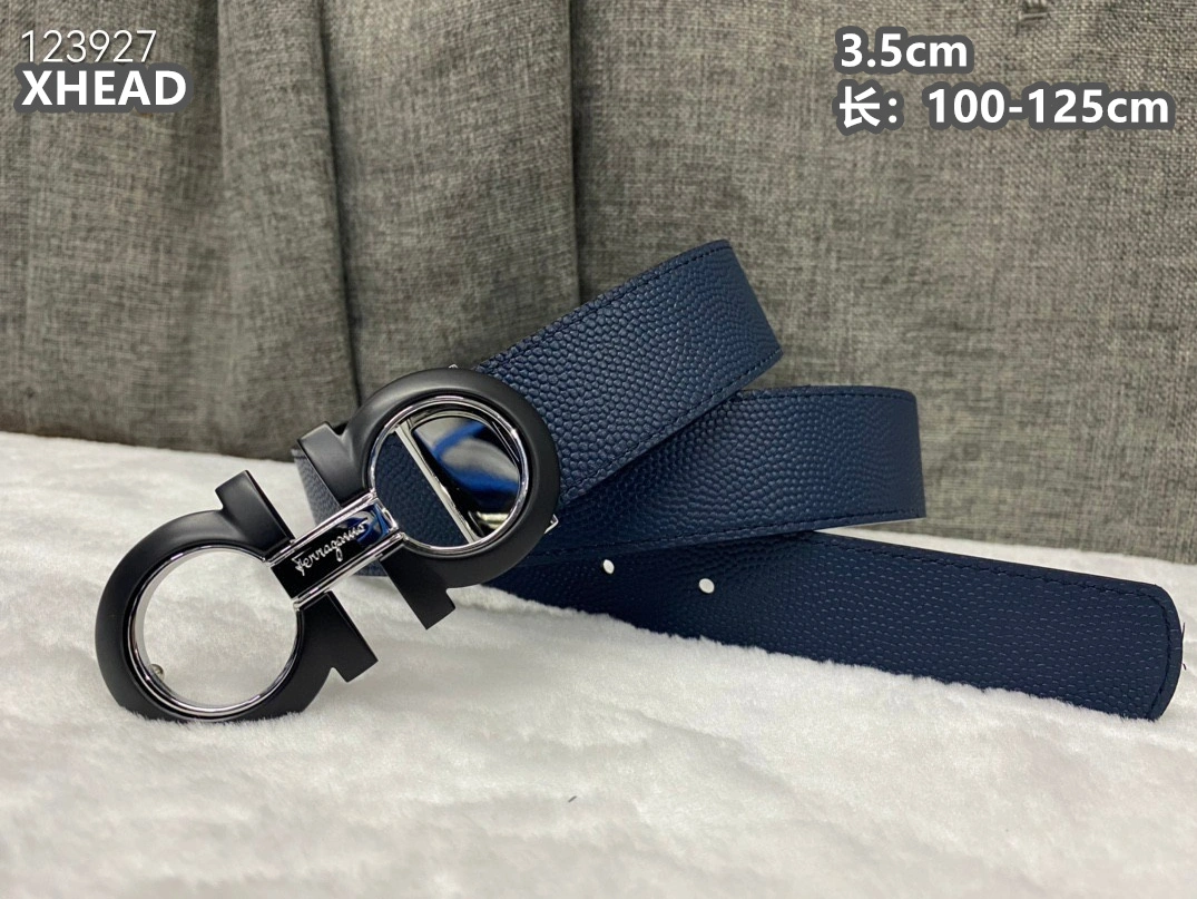 Salvatore Ferragamo AAA Quality Belts For Men Sleek 2843