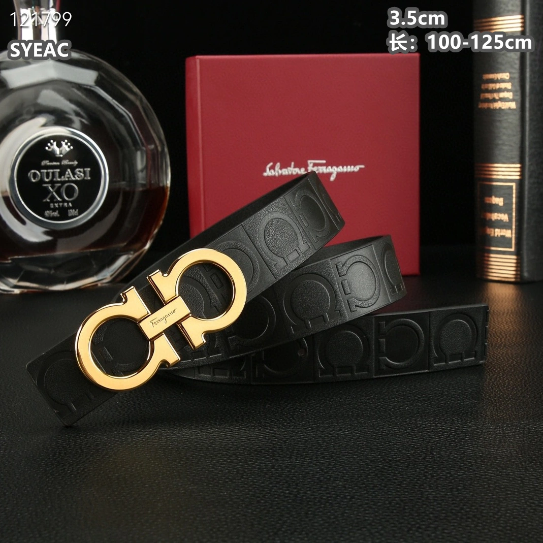 Salvatore Ferragamo AAA Quality Belts For Men Soft 2524