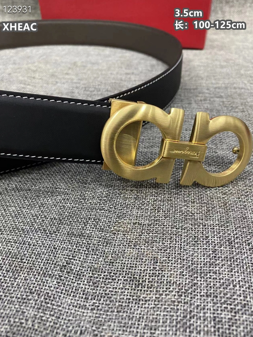 Salvatore Ferragamo AAA Quality Belts For Men Sophisticated 317