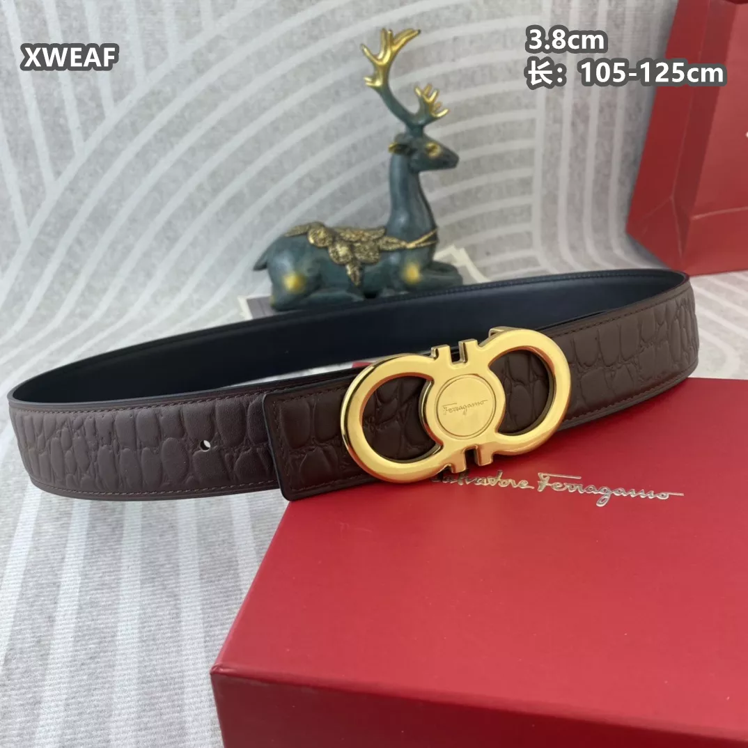 Salvatore Ferragamo AAA Quality Belts For Men TopPick 8286