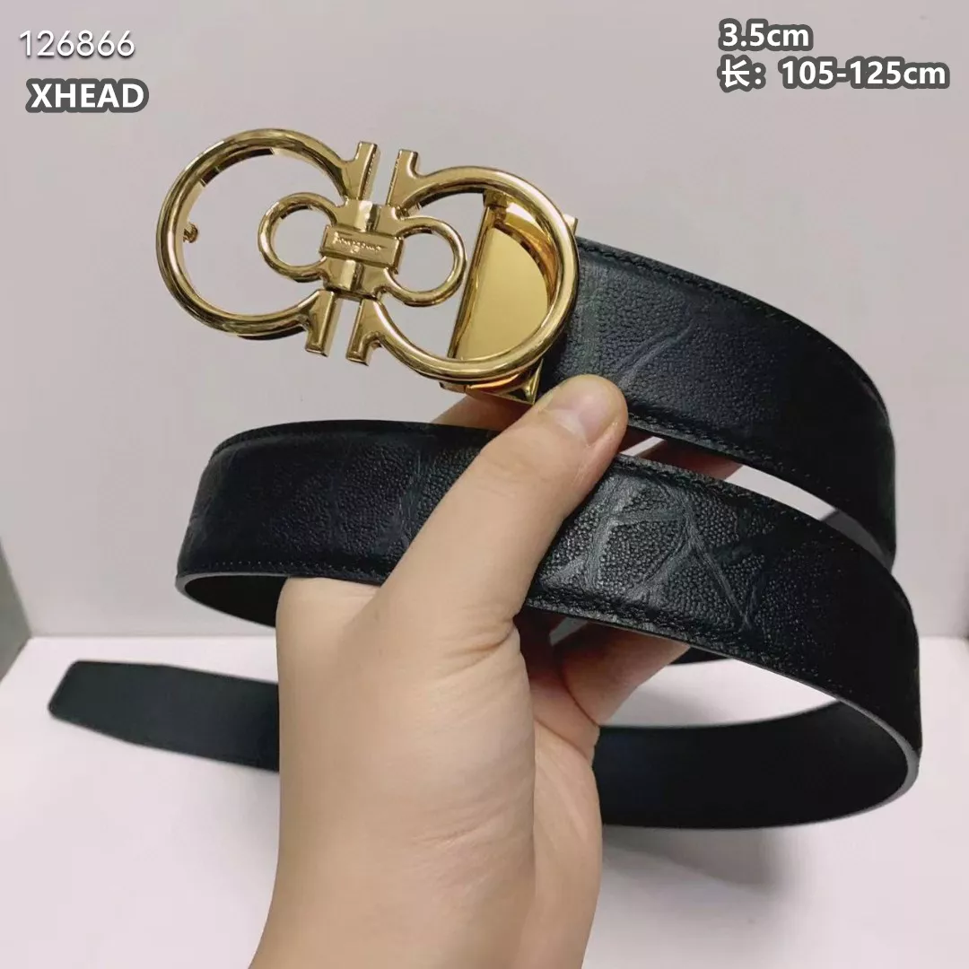 Salvatore Ferragamo AAA Quality Belts For Men Unique 8804