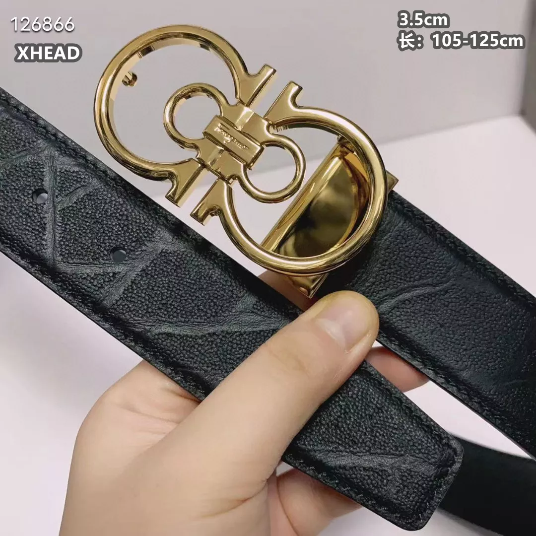 Salvatore Ferragamo AAA Quality Belts For Men Unique 8804