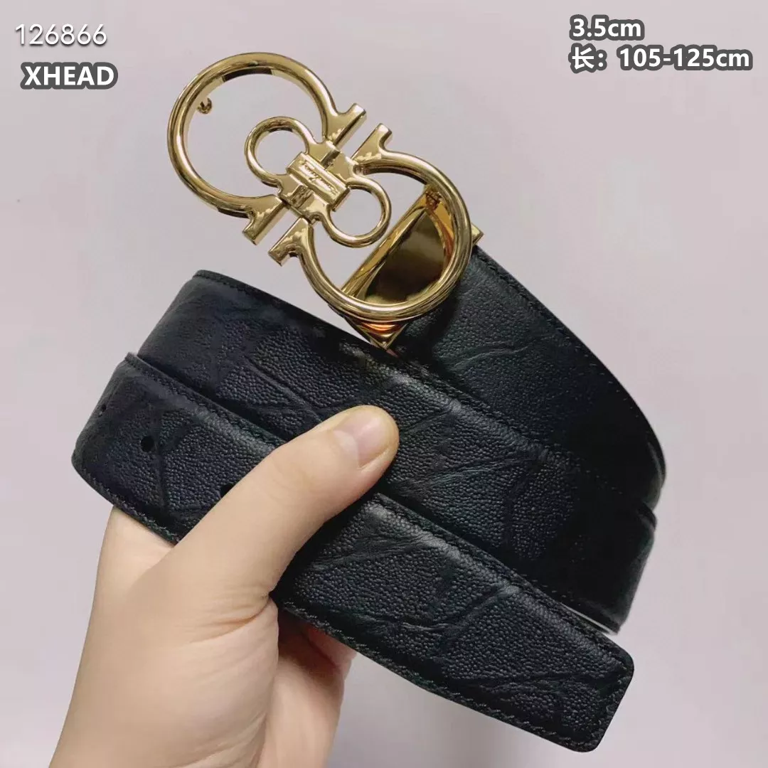 Salvatore Ferragamo AAA Quality Belts For Men Unique 8804