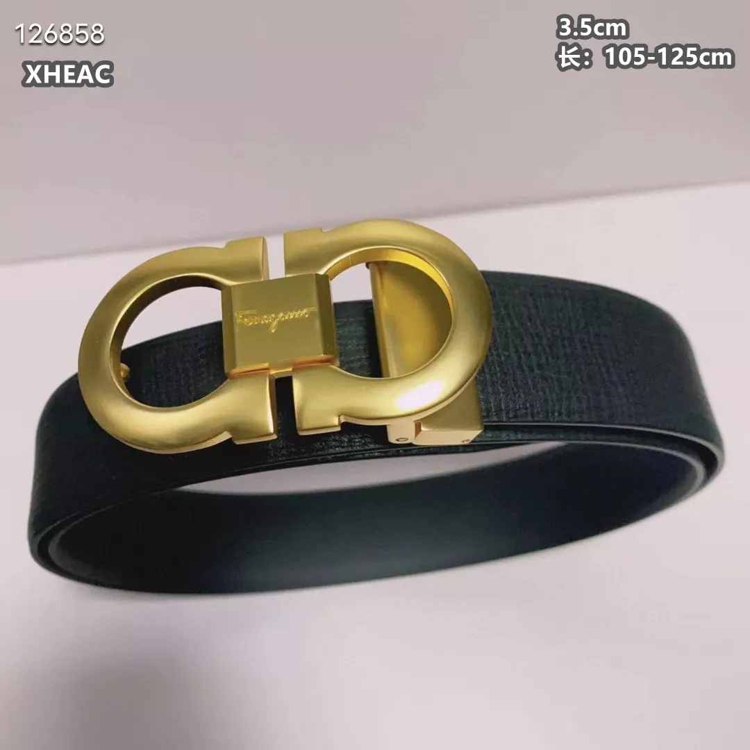 Salvatore Ferragamo AAA Quality Belts For Men Versatile 1947