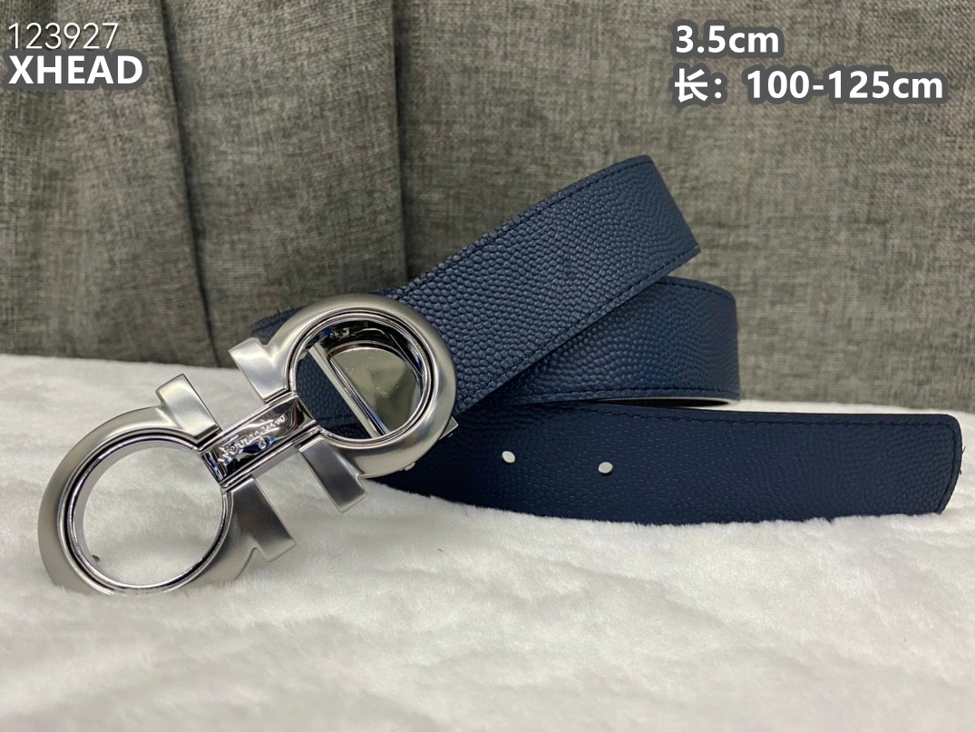 Salvatore Ferragamo AAA Quality Belts For Men Versatile 2364
