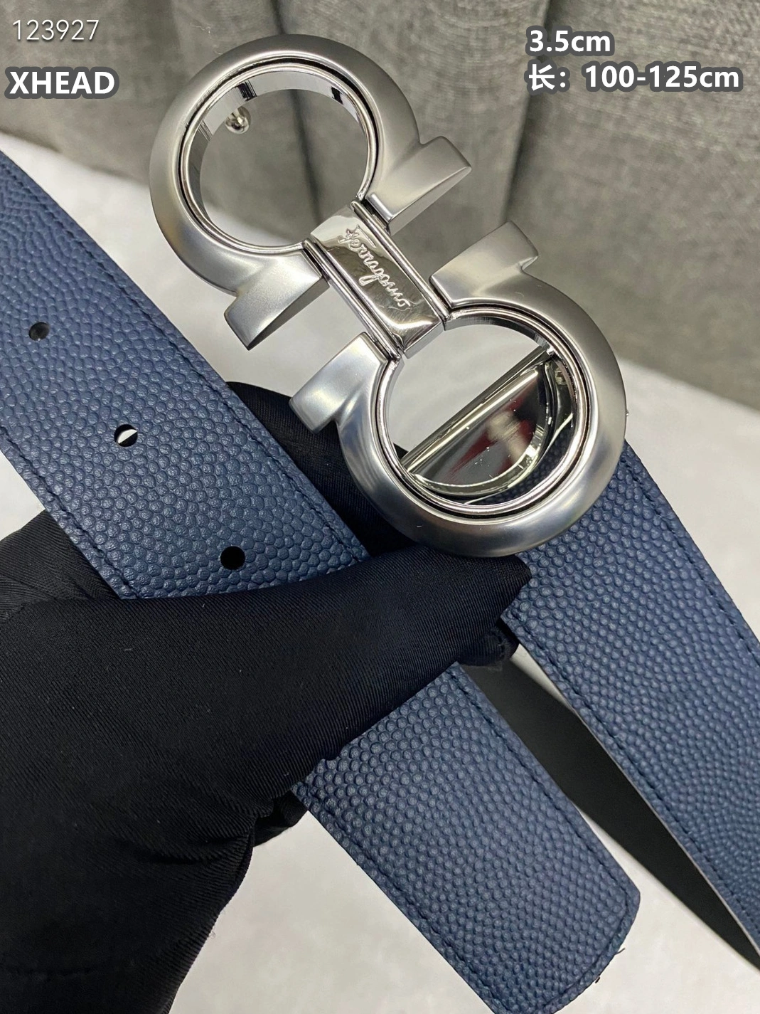 Salvatore Ferragamo AAA Quality Belts For Men Versatile 2364